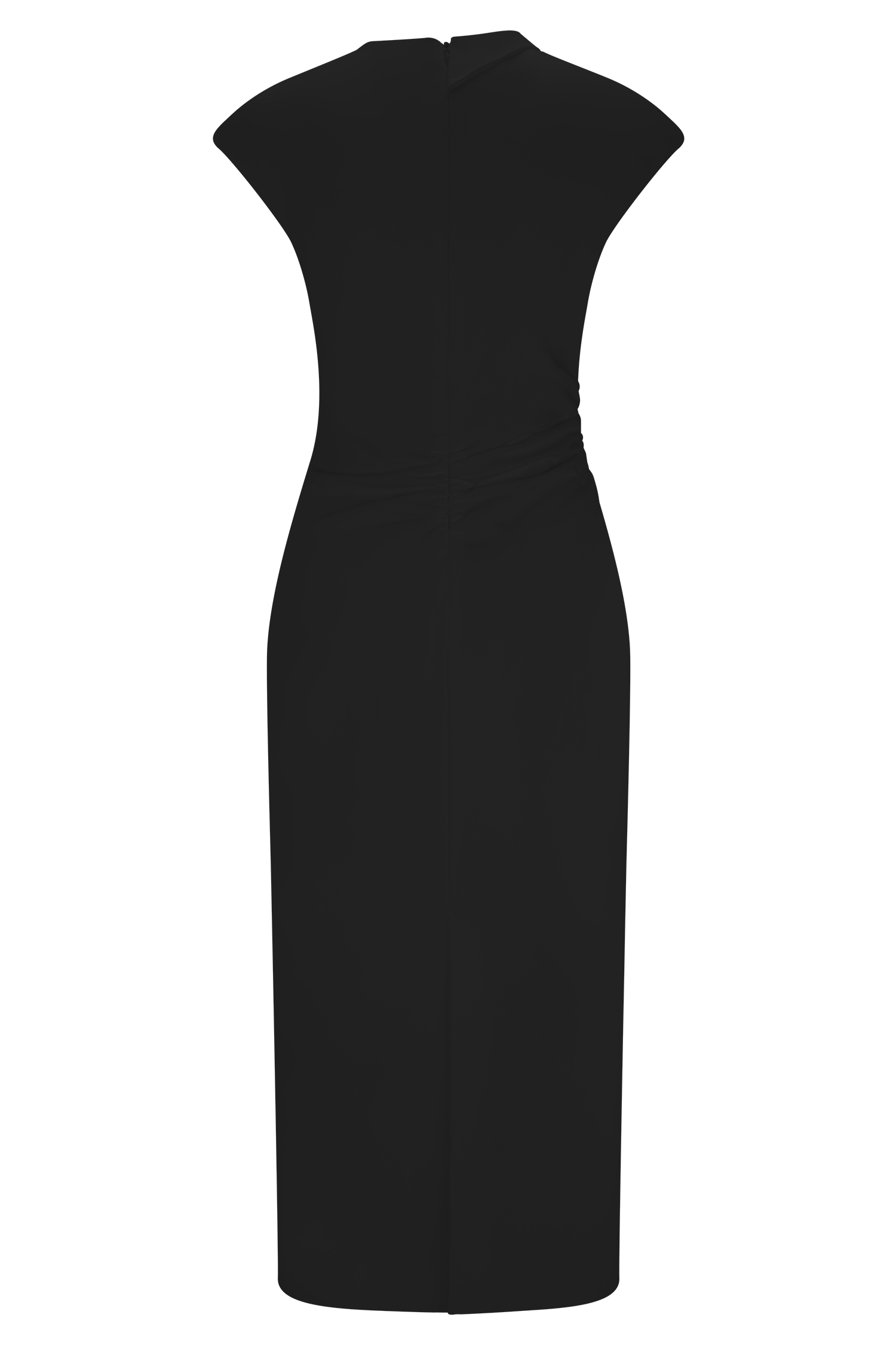 Lorena Cotton Midi Dress - Black #6