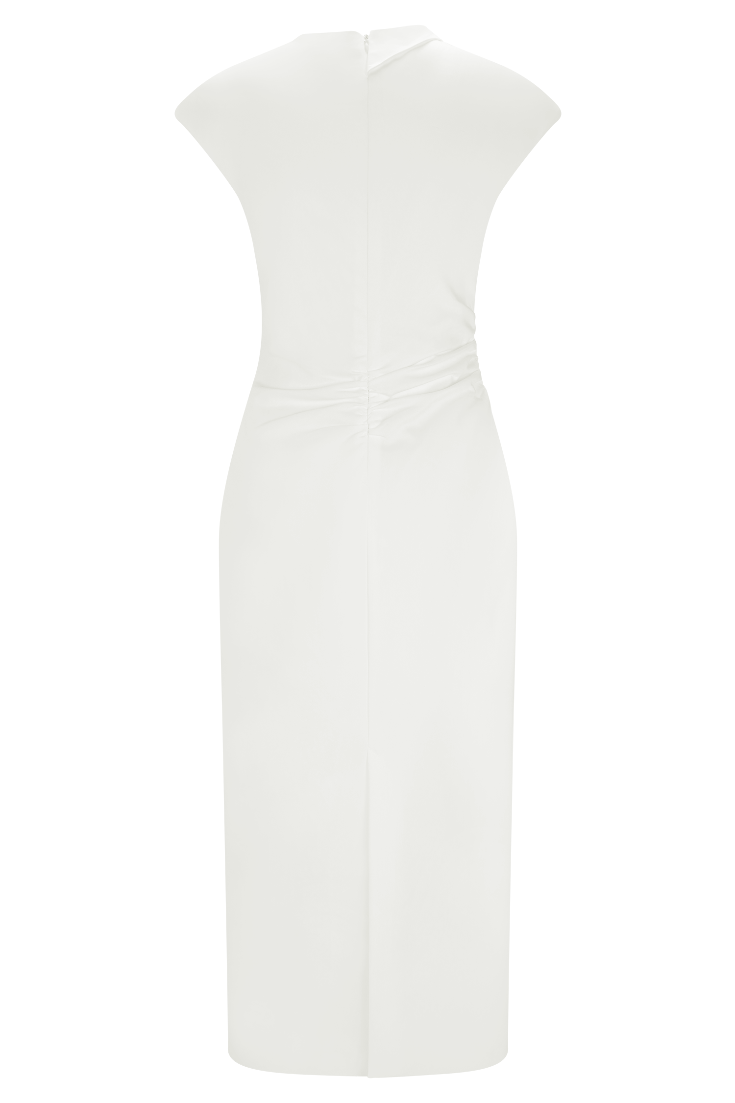 Lorena Cotton Midi Dress - White #6