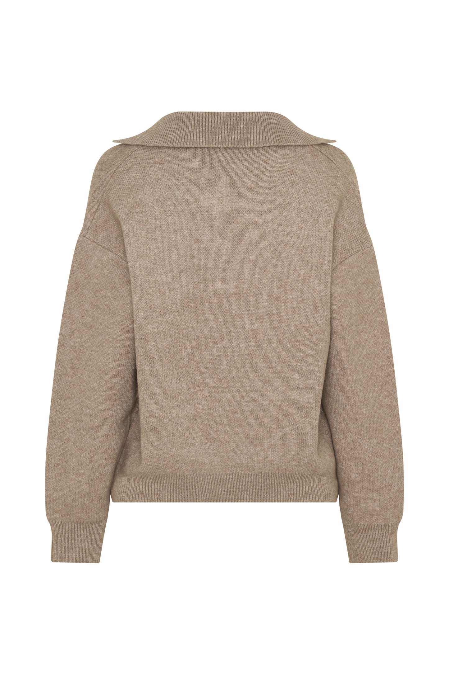 Luca Knit Jumper - Beige Marle