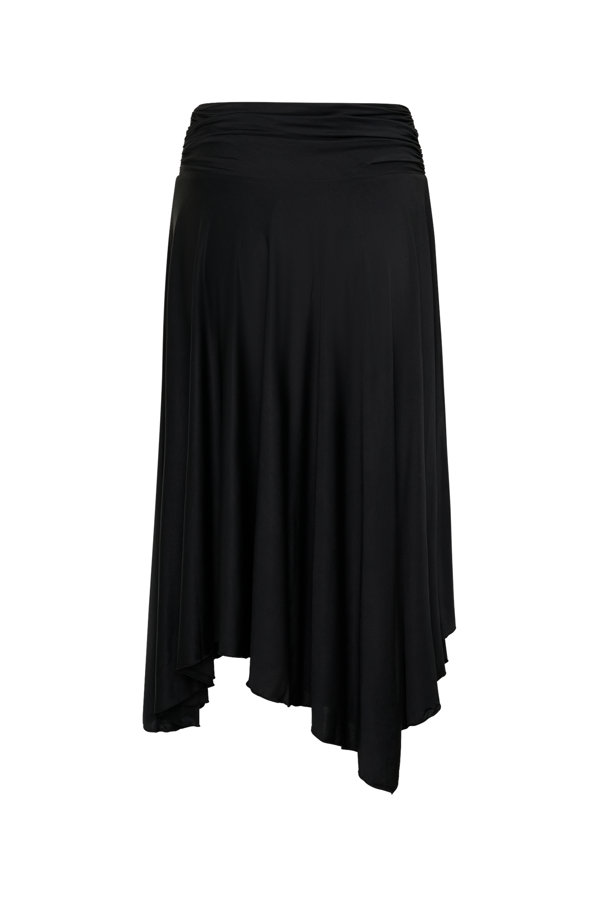 Luu Slinky Midi Skirt - Black #10