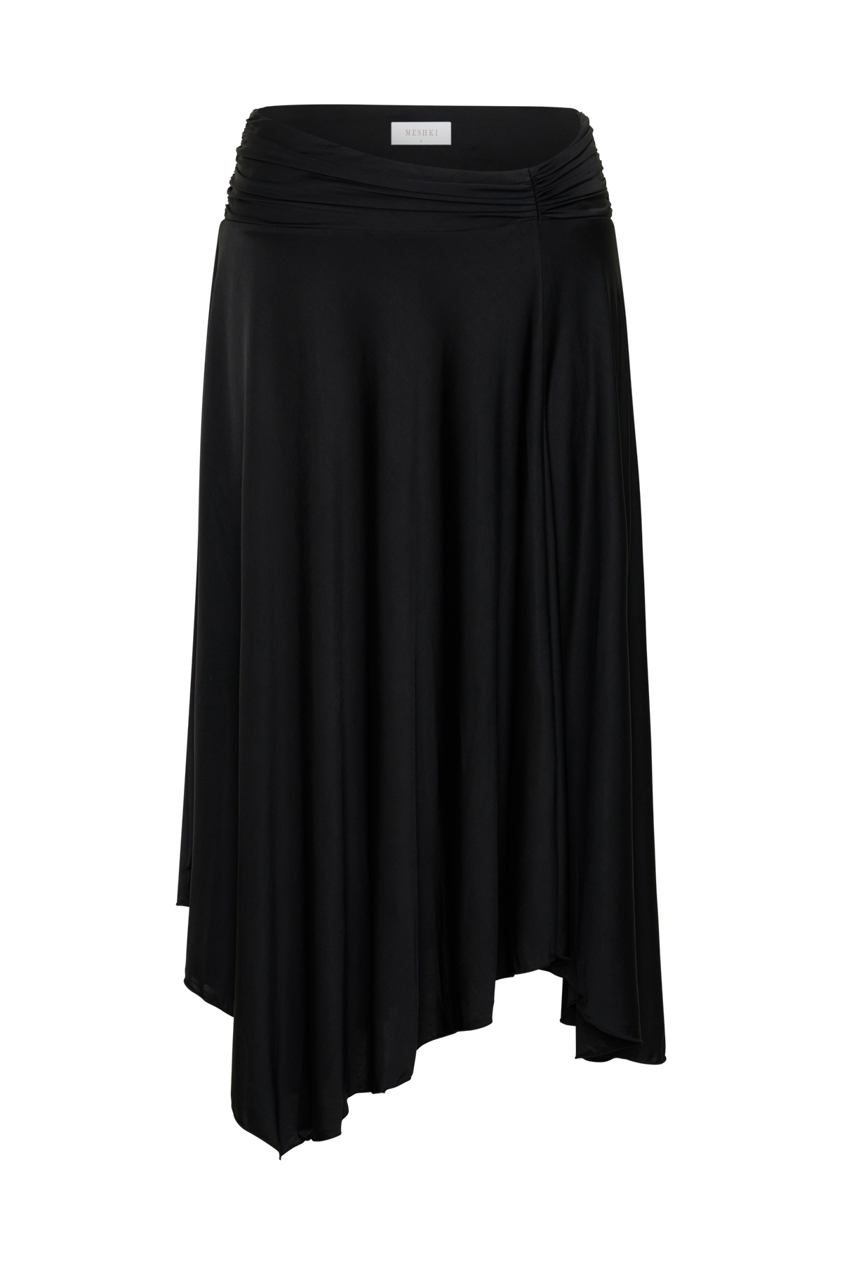 Luu Slinky Midi Skirt - Black #11