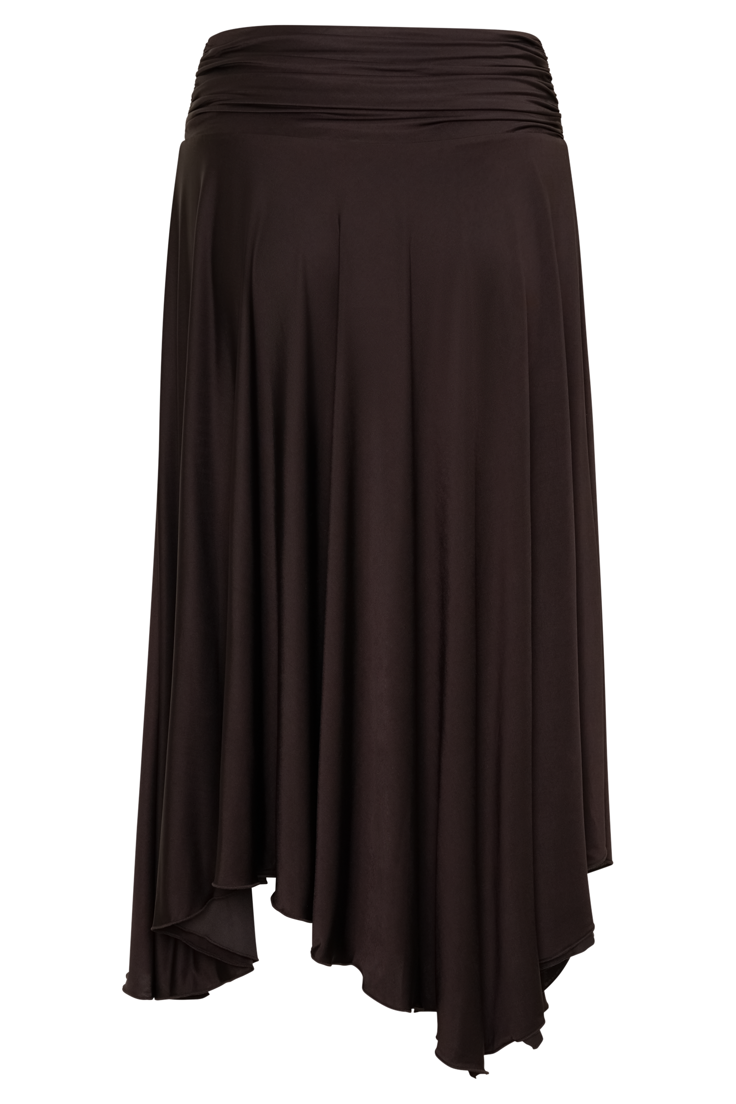 Luu Slinky Midi Skirt - Dark Chocolate #10