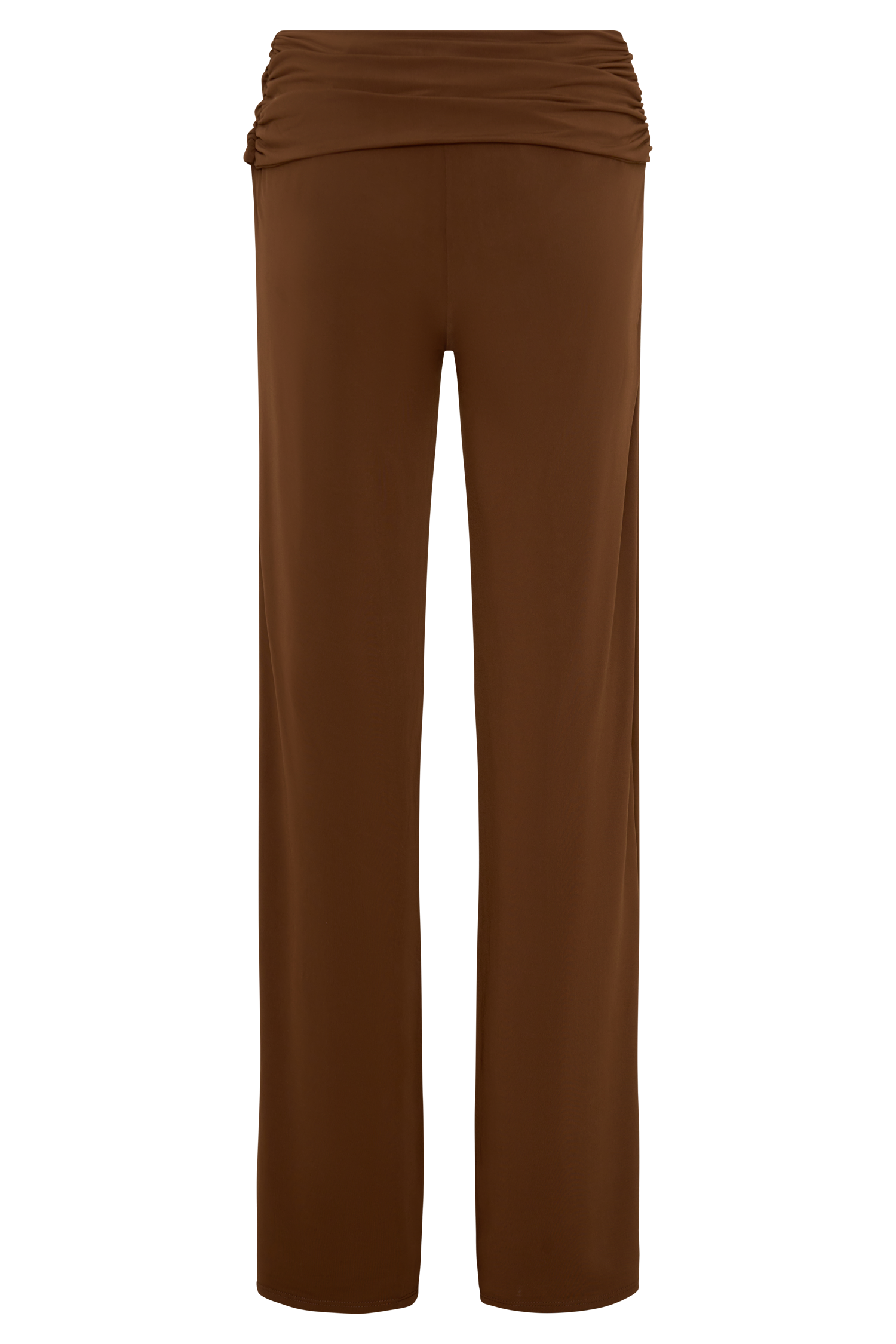 Lydia Slinky Straight Leg Pants - Chocolate #8