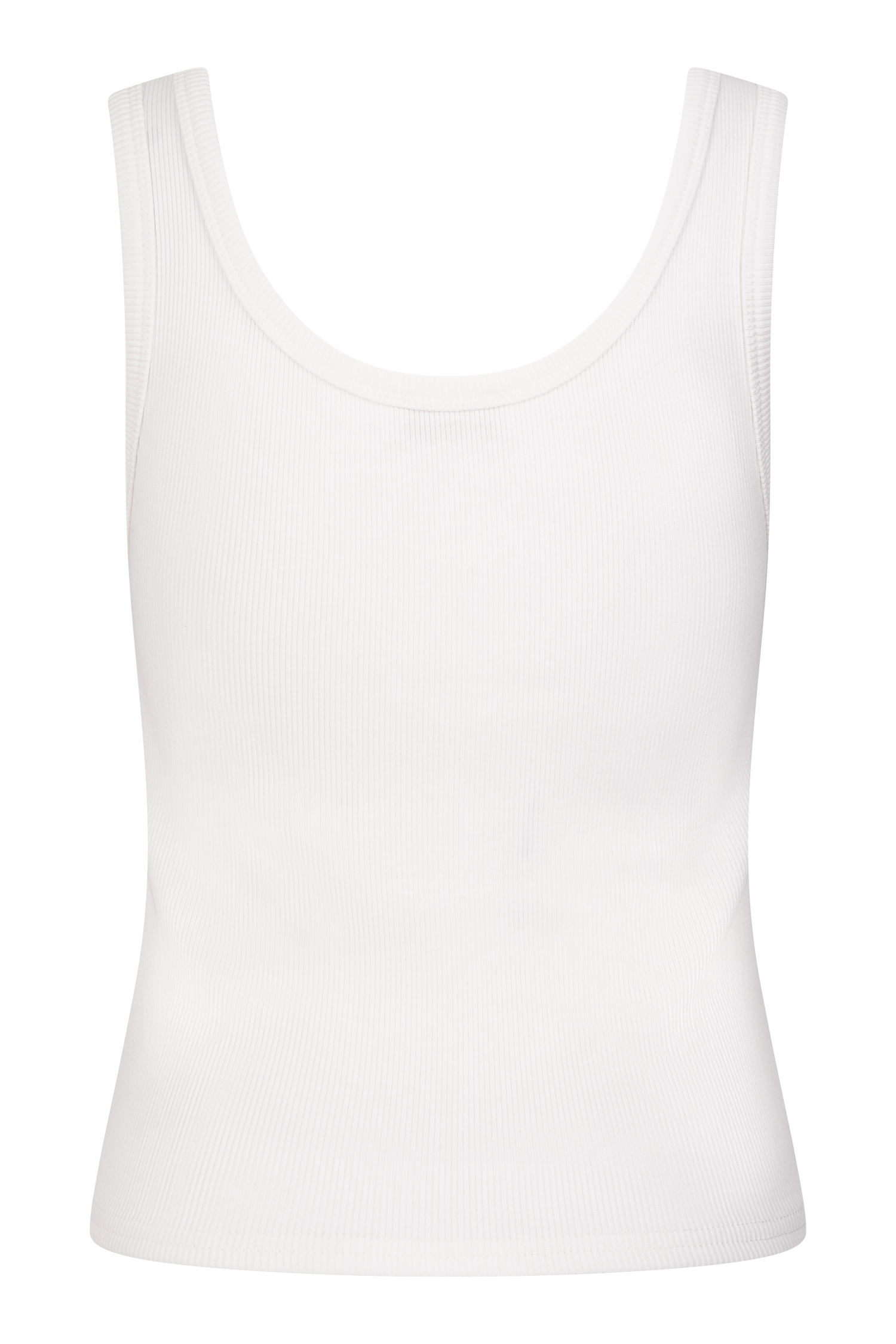 Maeva Scoop Tank Top - Ivory #9