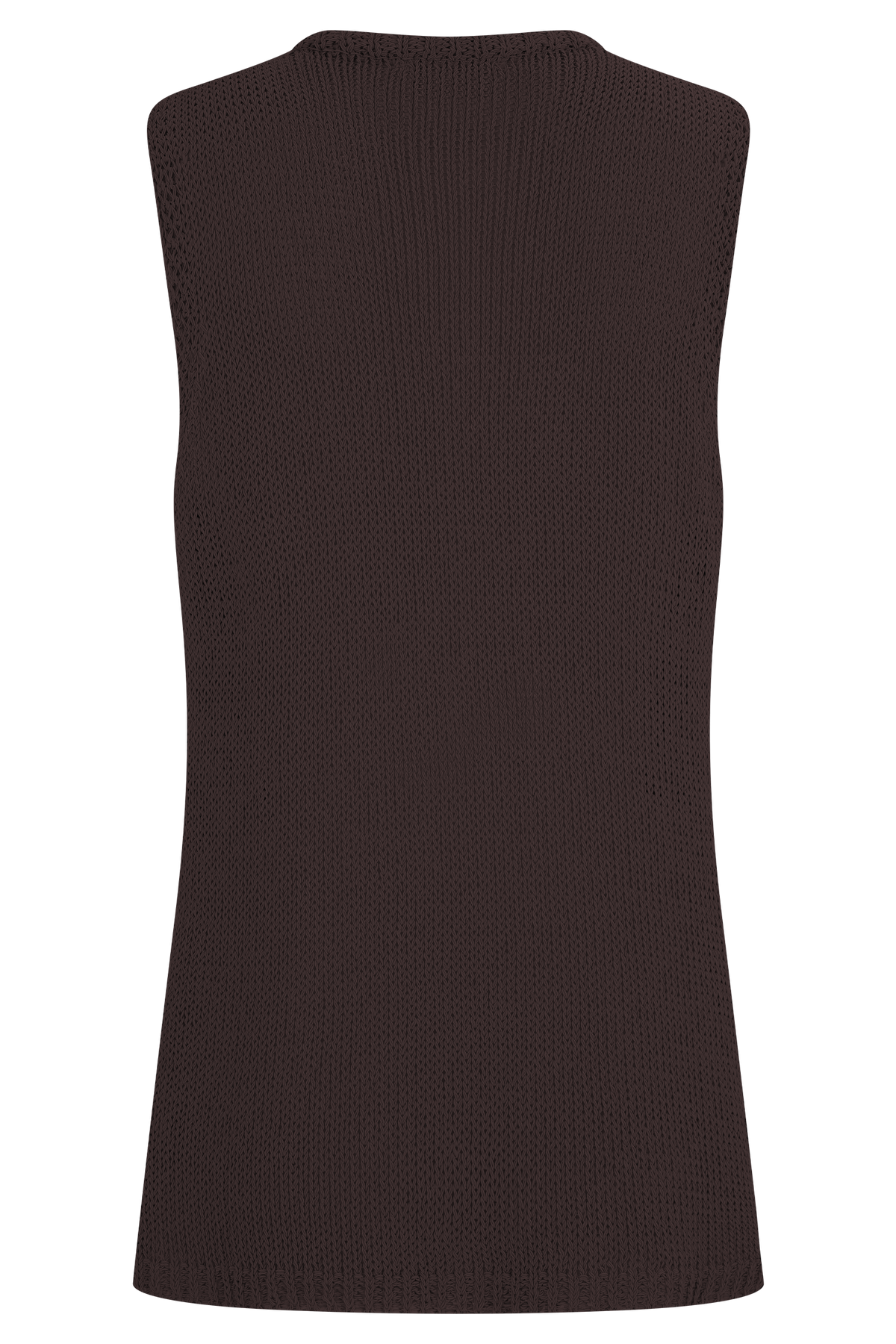 Malani Knit Top With Hardware - Chocolate #6