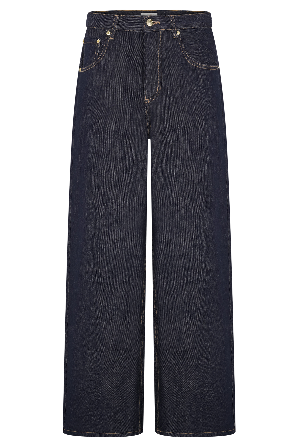 Mannon Mid Rise Denim Jeans - Washed Indigo Blue #8