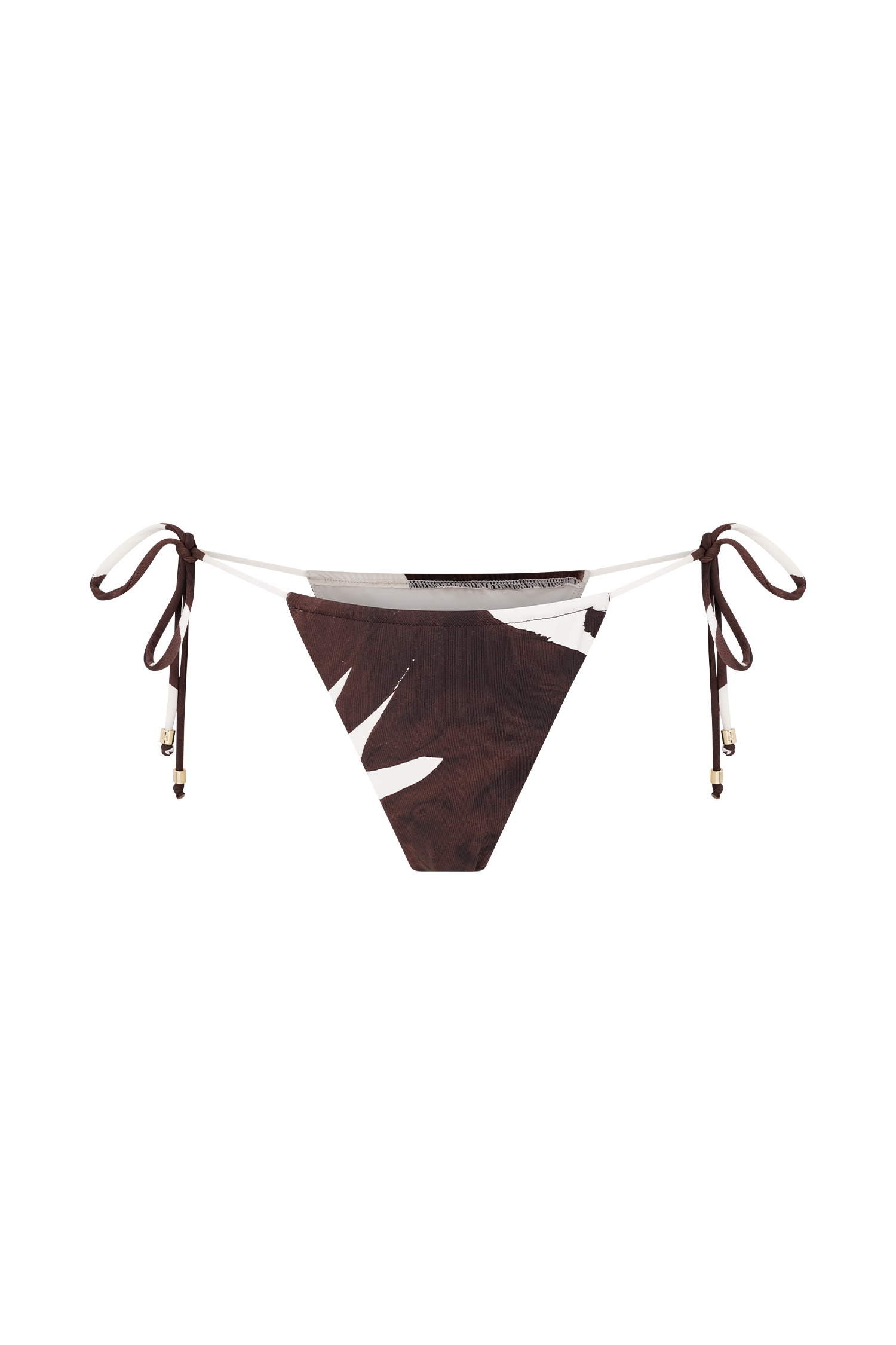 Marquise Bikini Bottom - Chocolate Deco Fleur Print #6