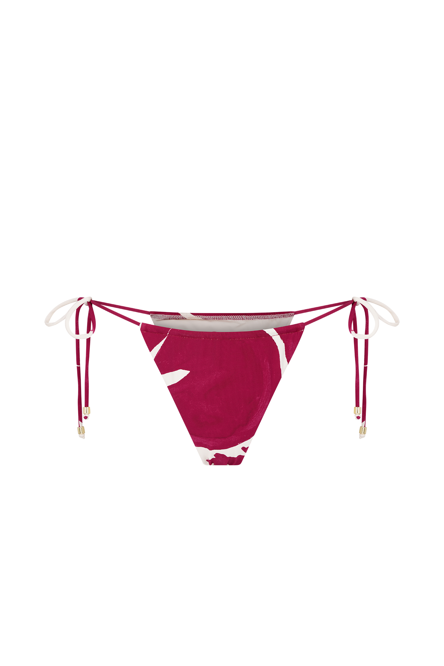 Marquise Bikini Bottom - Dragonfruit Deco Fleur Print #7