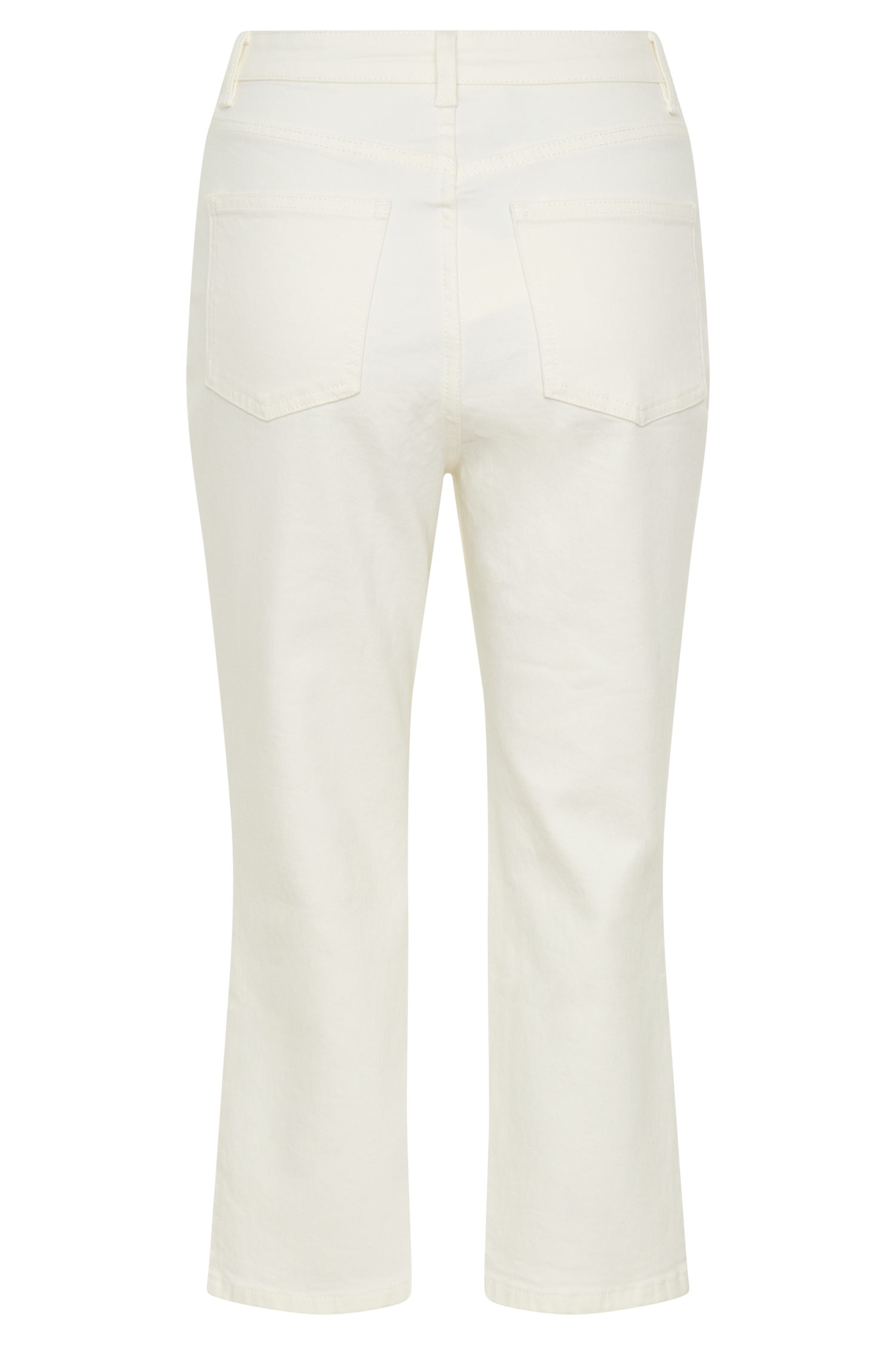 Mary Denim Capris - White #10