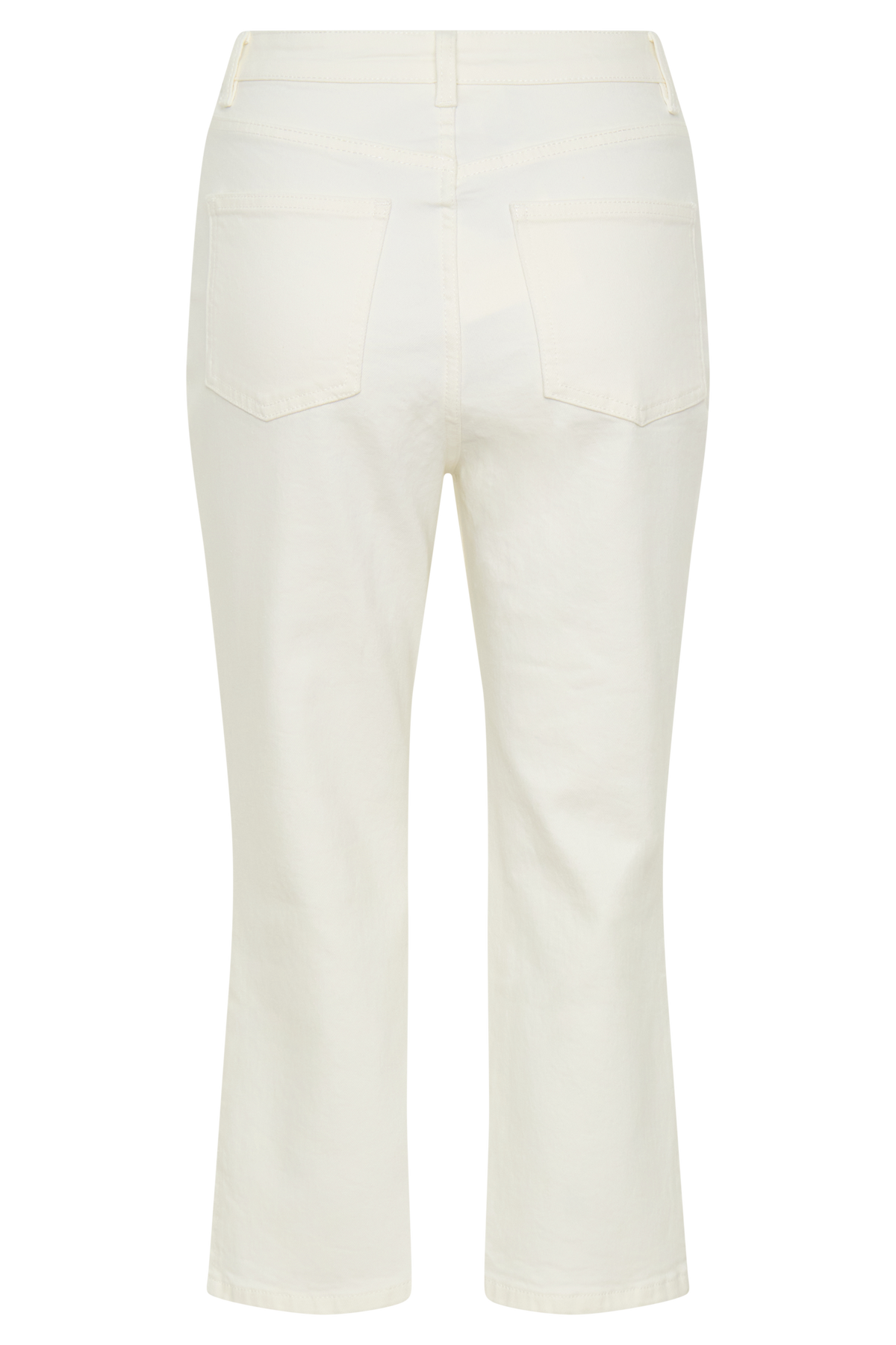 Mary Denim Capris - White #10