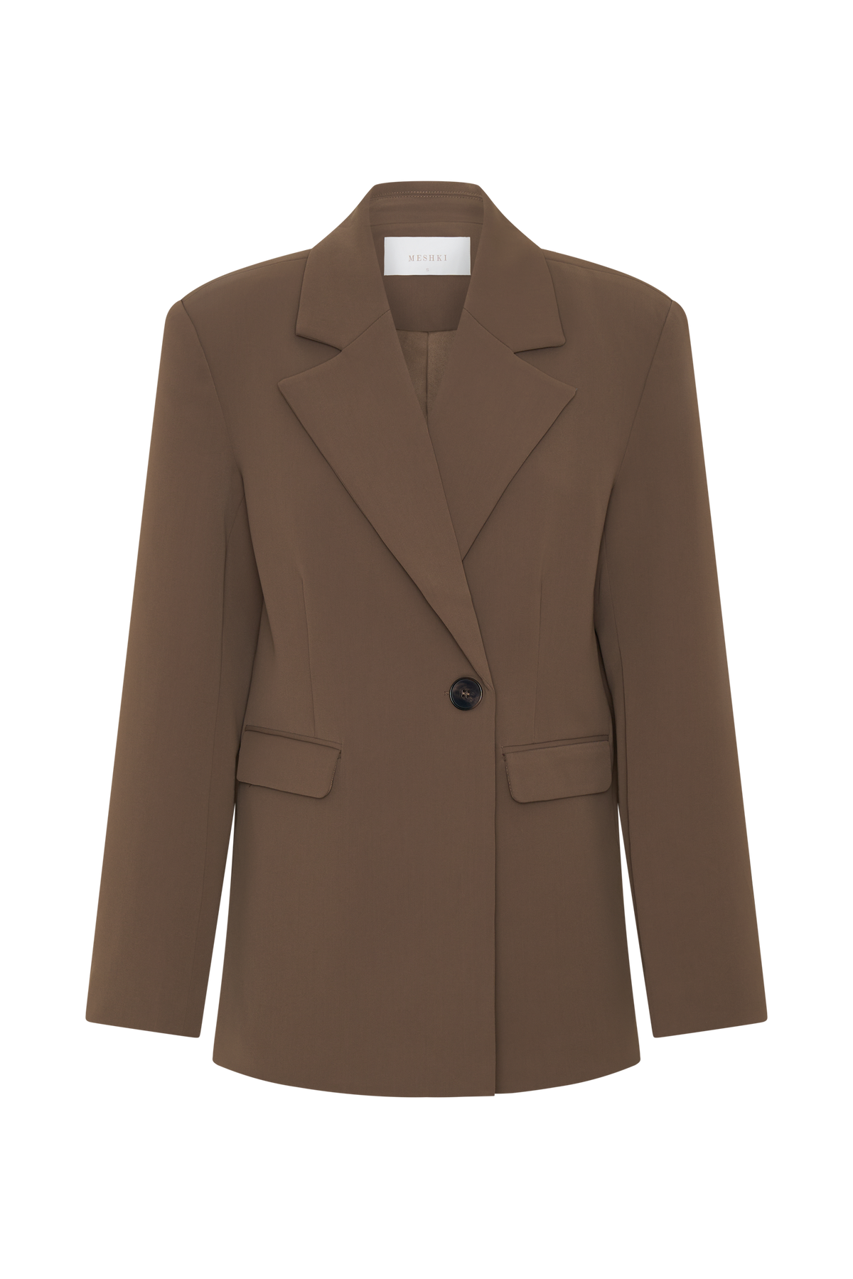 Mateo Oversized Blazer - Cacao Brown #7