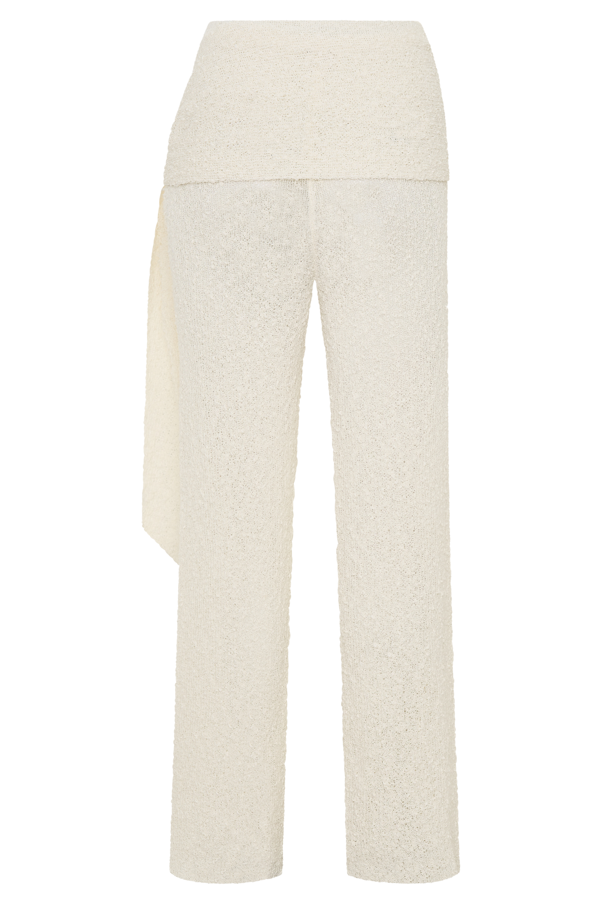 Mattais Boucle Knit Pants - Ivory #8