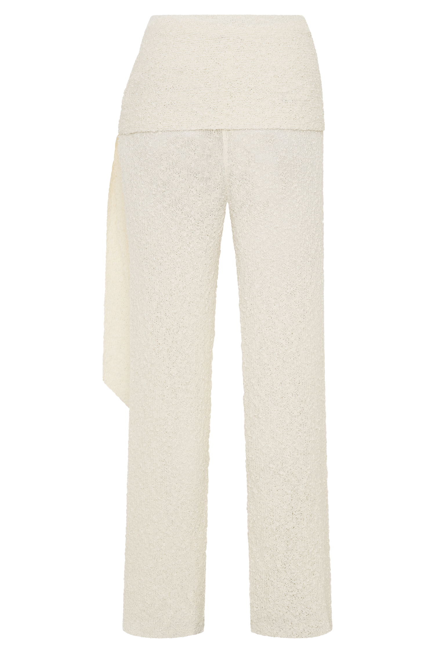 Mattais Boucle Knit Pants - Ivory #8