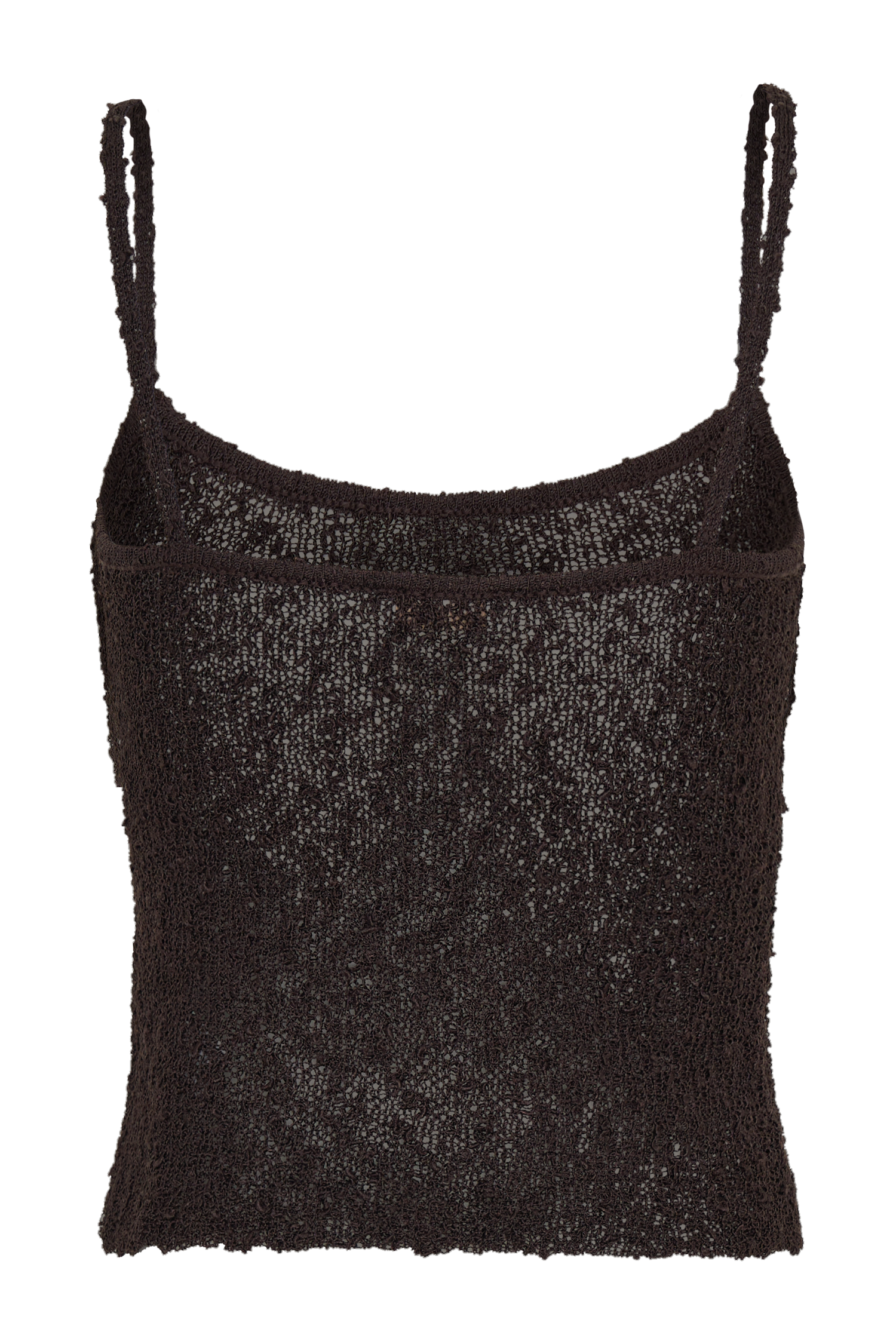 Mattais Boucle Knit Top - Dark Chocolate #10