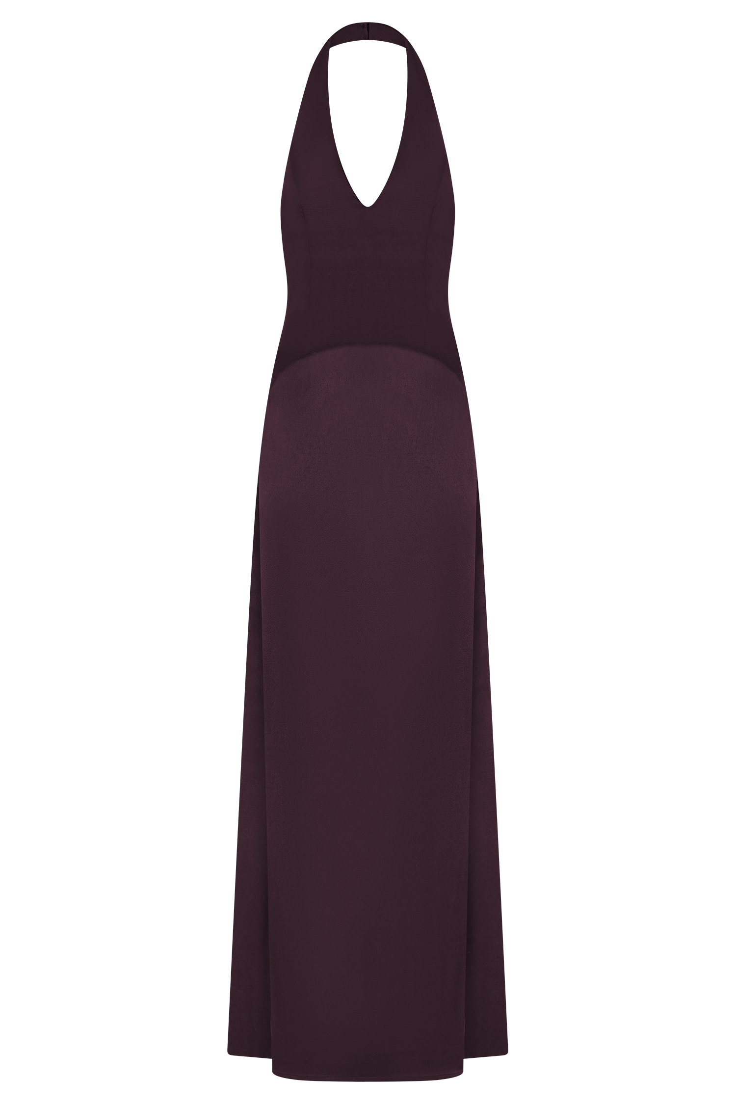 Maura Taffeta And Satin Maxi Dress - Wine #8