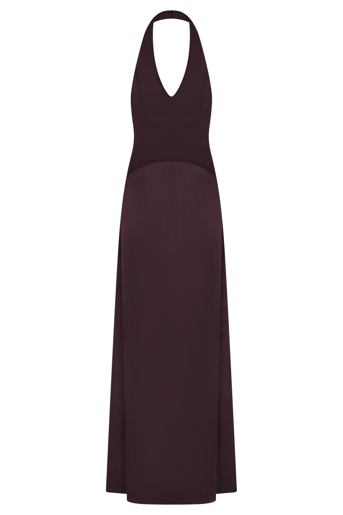 Maura Taffeta And Satin Maxi Dress - Wine #8