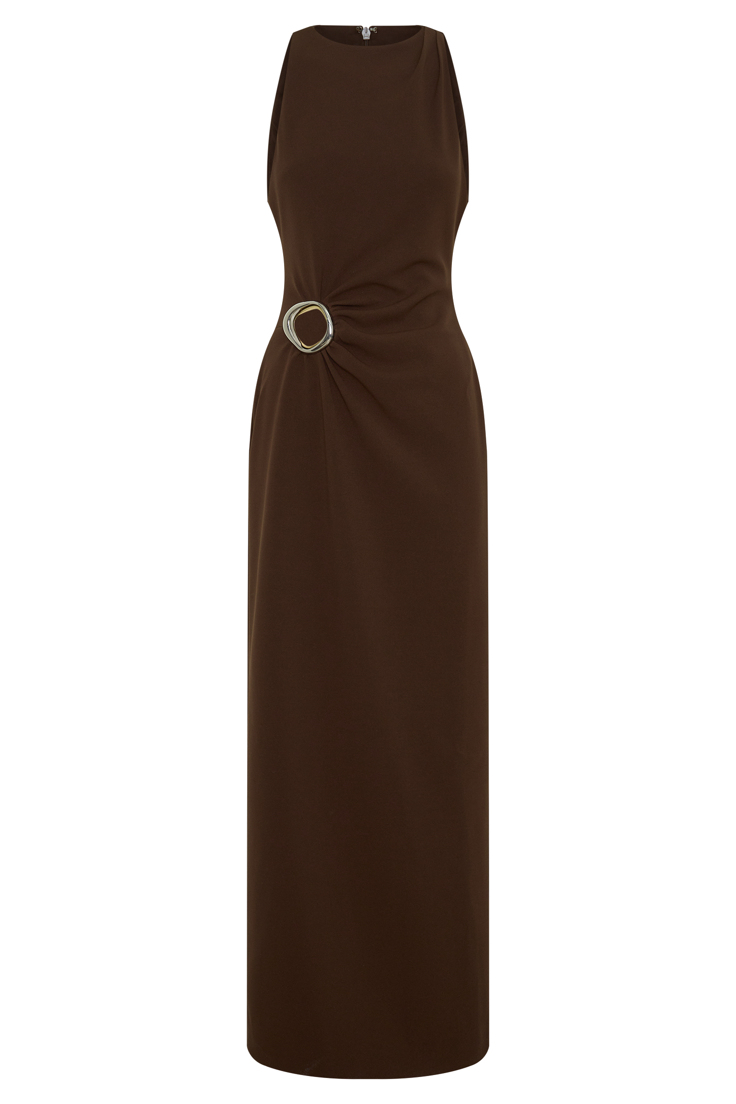 Maylin Hardware Maxi Dress - Dark Chocolate #9