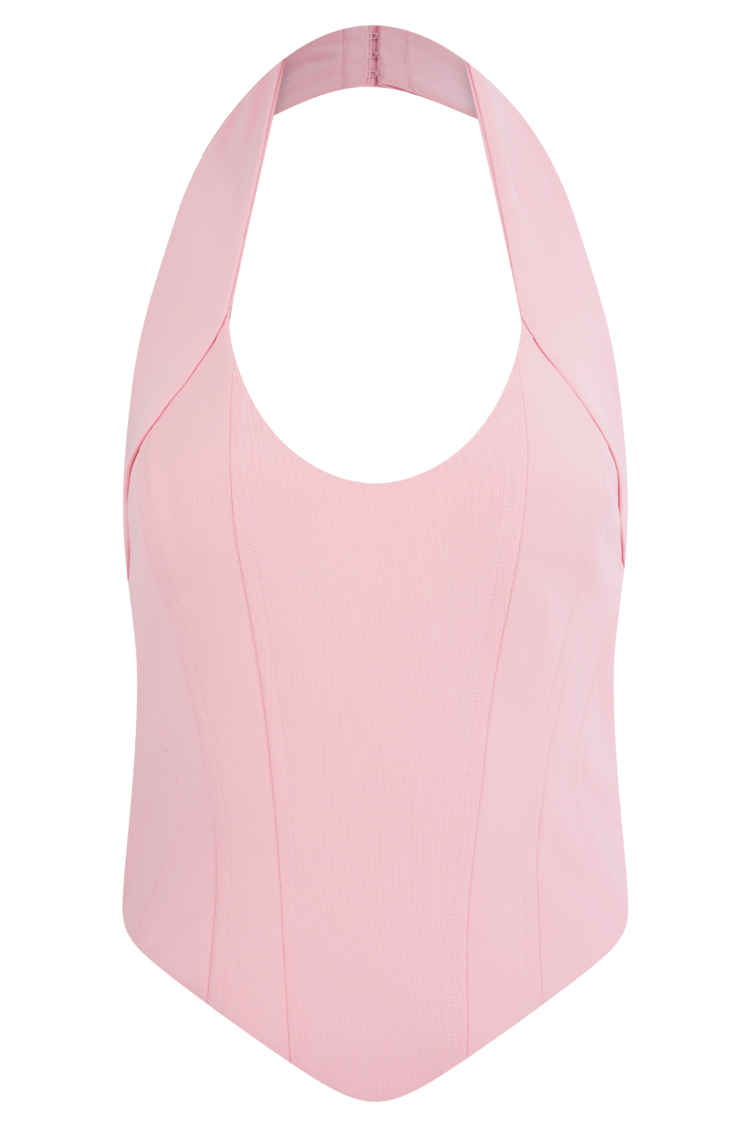Meadow Corset Halter Top - Candy Pink #11