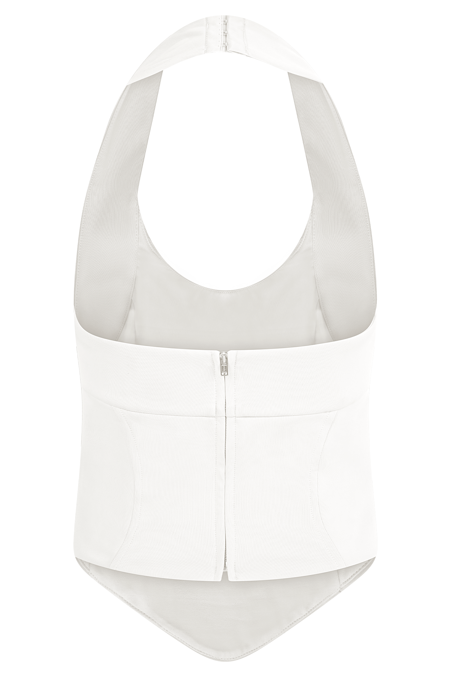 Meadow Corset Halter Top - White #8