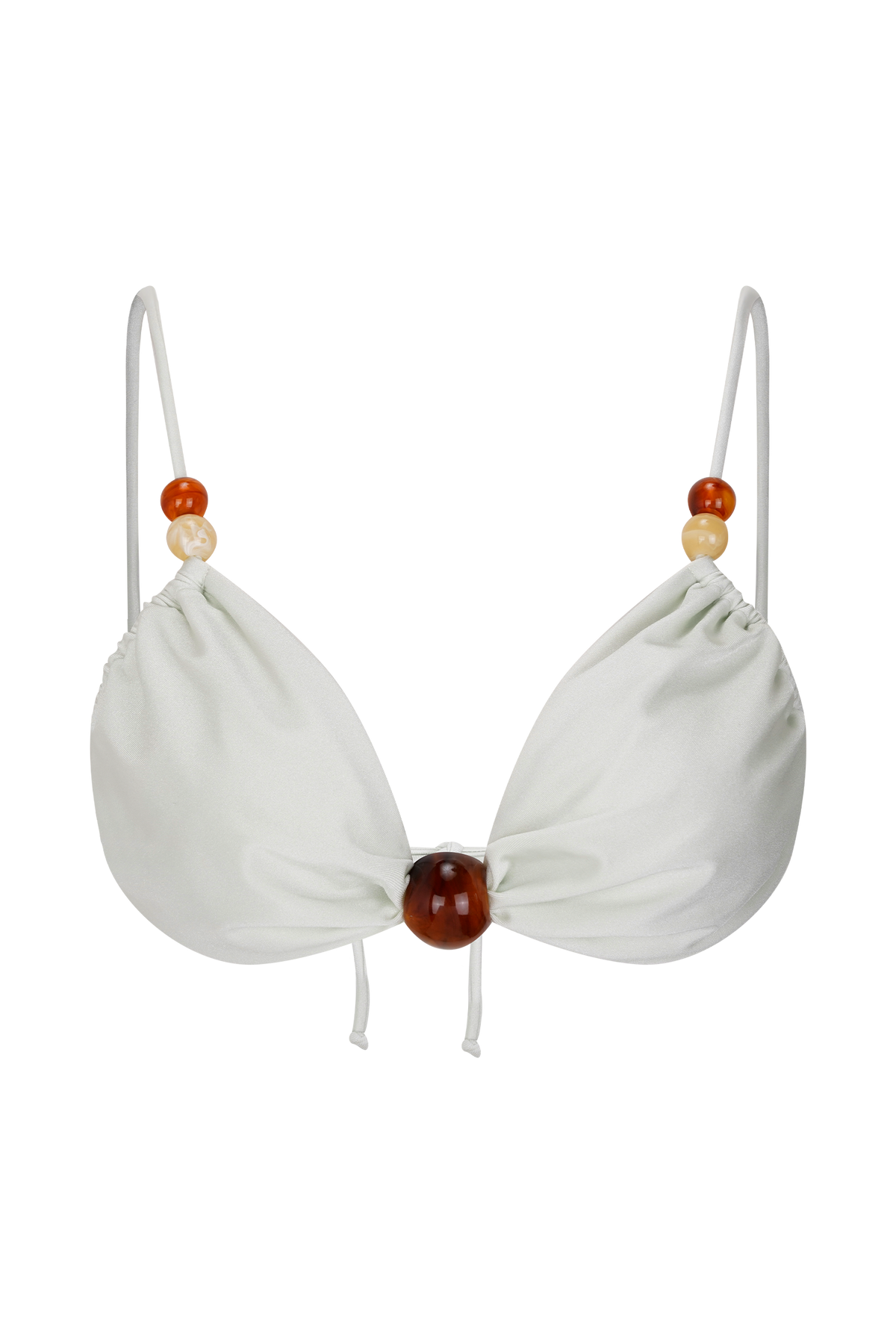 Memphis Beaded Bikini Top - Mint #8