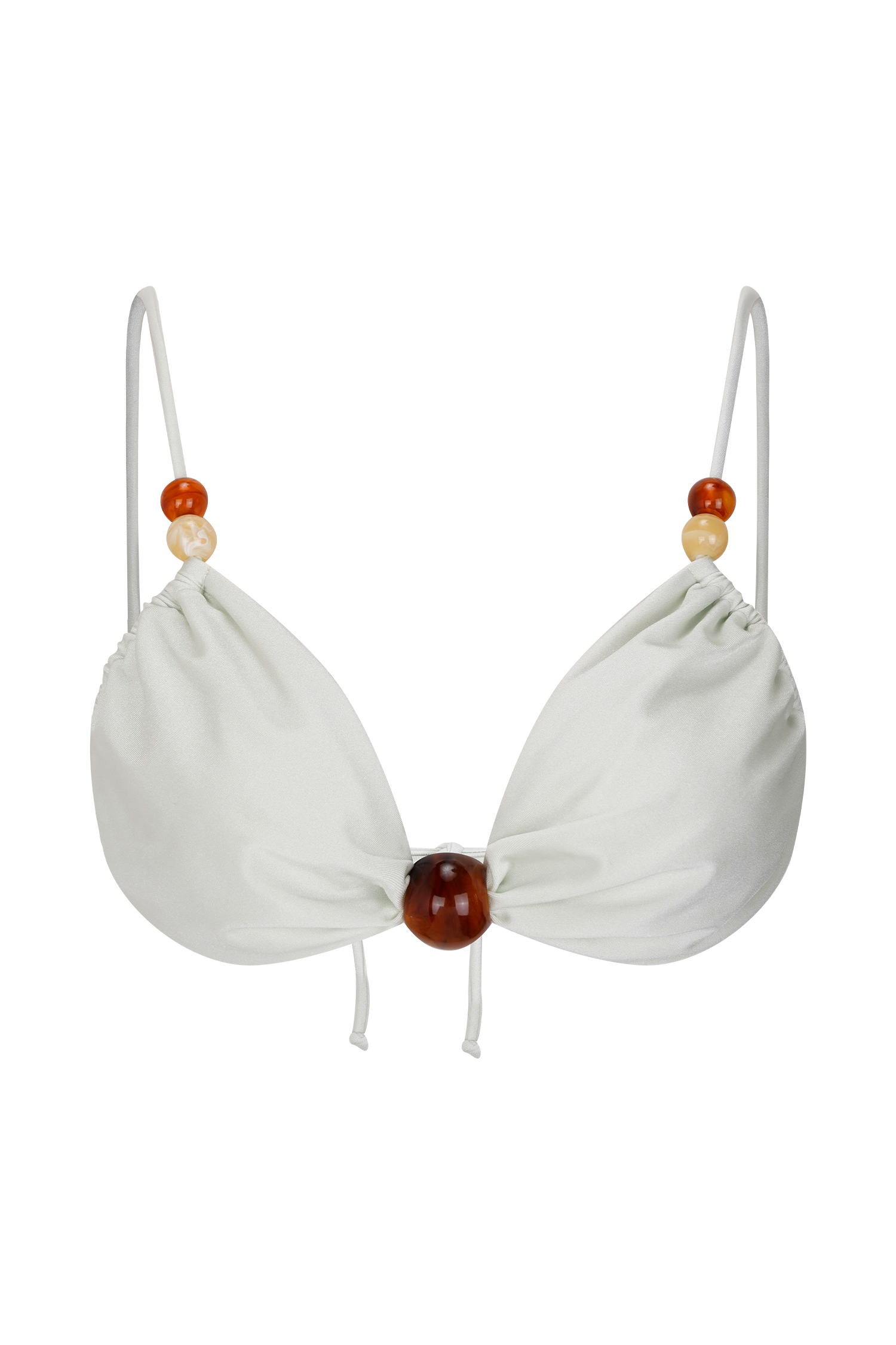 Memphis Beaded Bikini Top - Mint #8