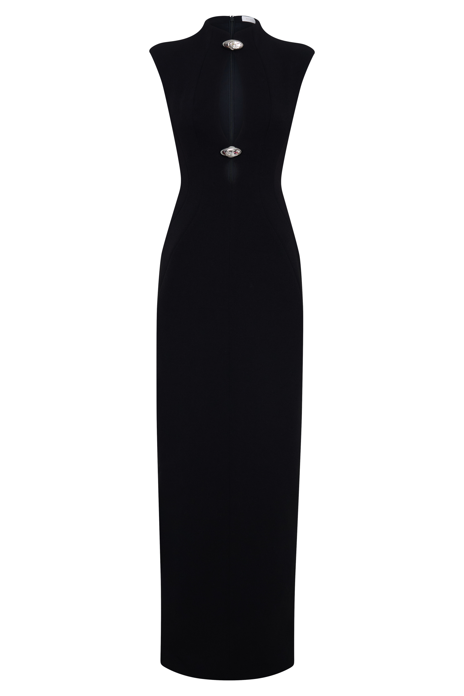 cut out dress uk Cut-Out Back Palm Jersey Dress Green