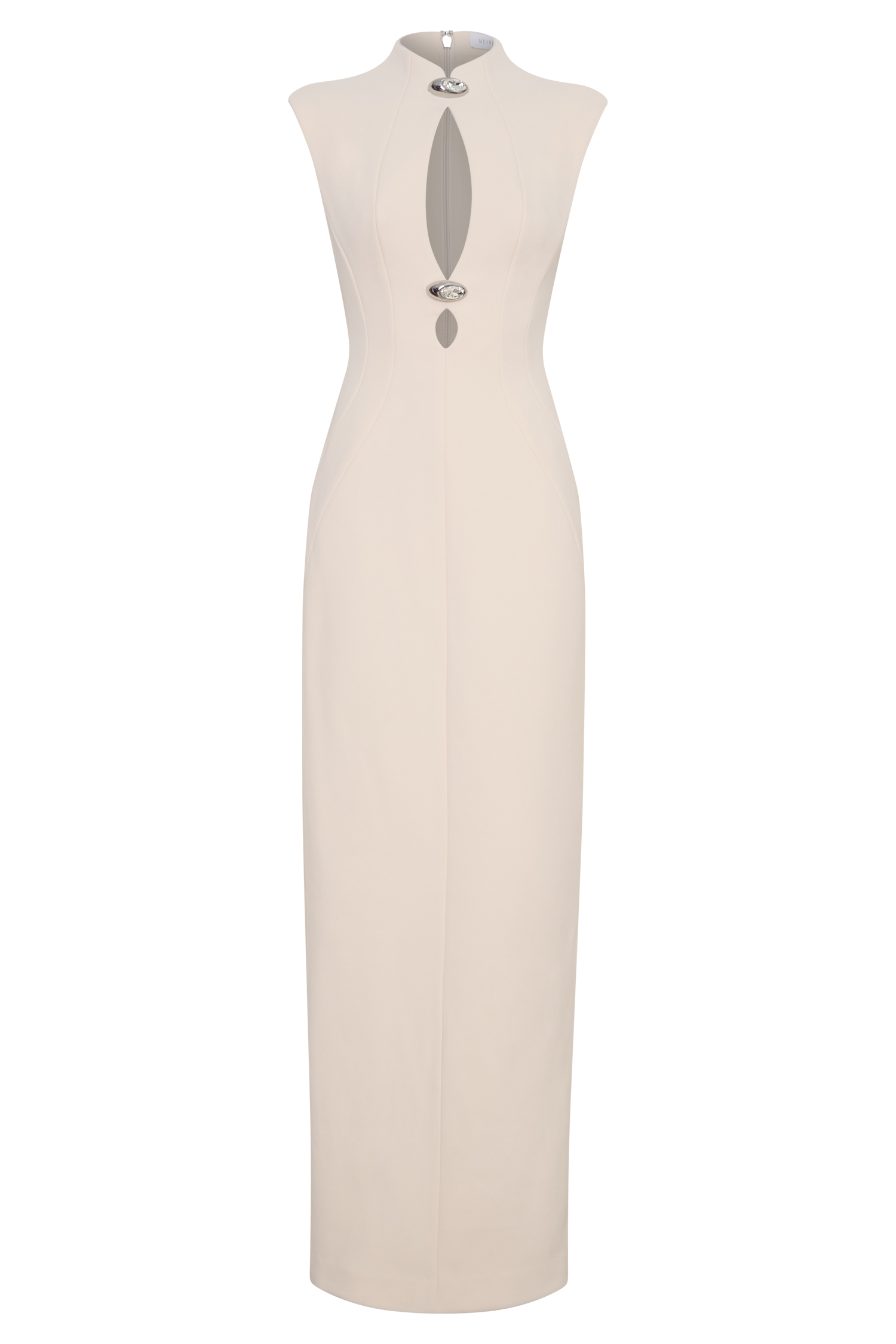 Michelle Cut Out Maxi Dress - Buttercream #7