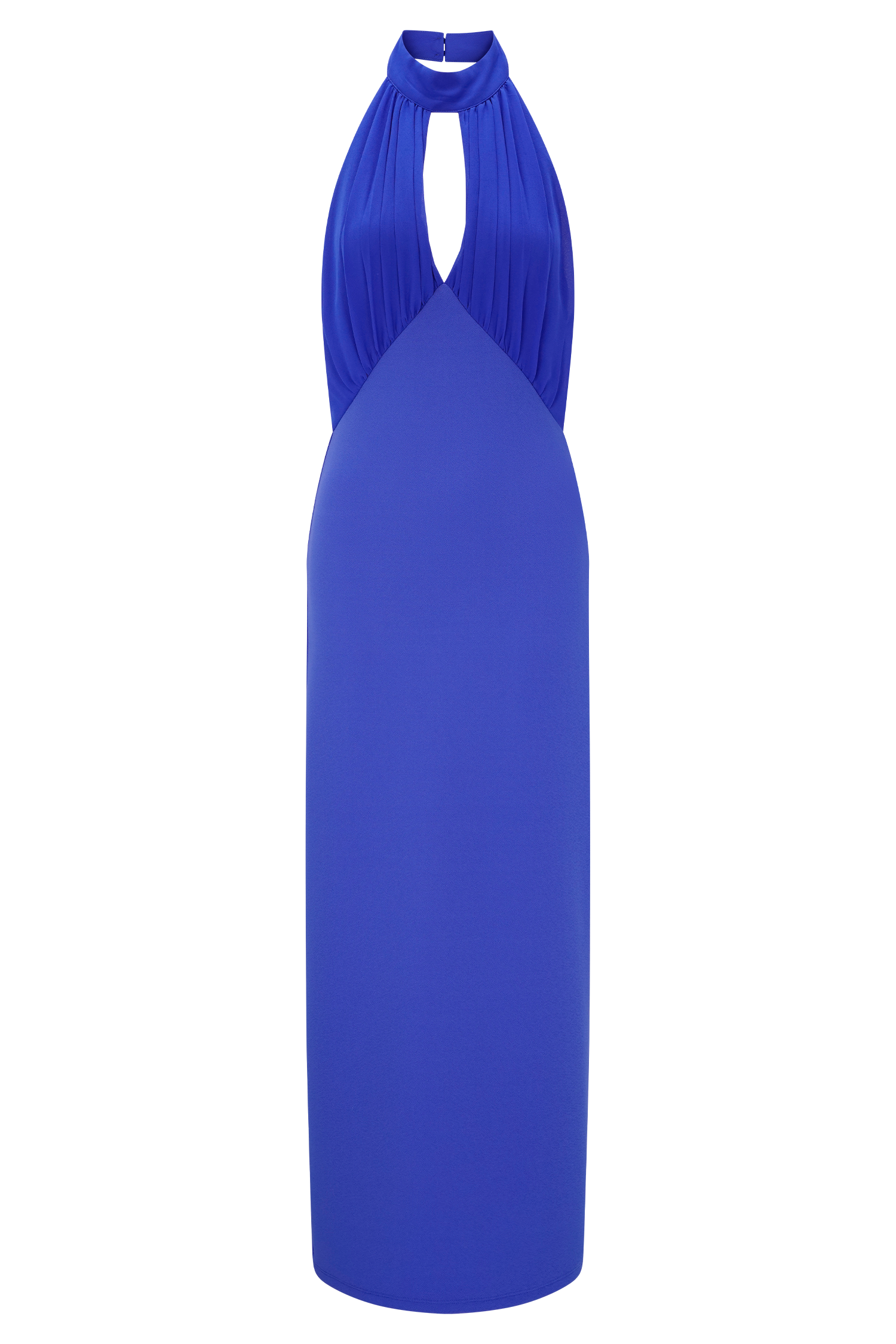 Mierah Halter Midi Dress - Cobalt Blue #7