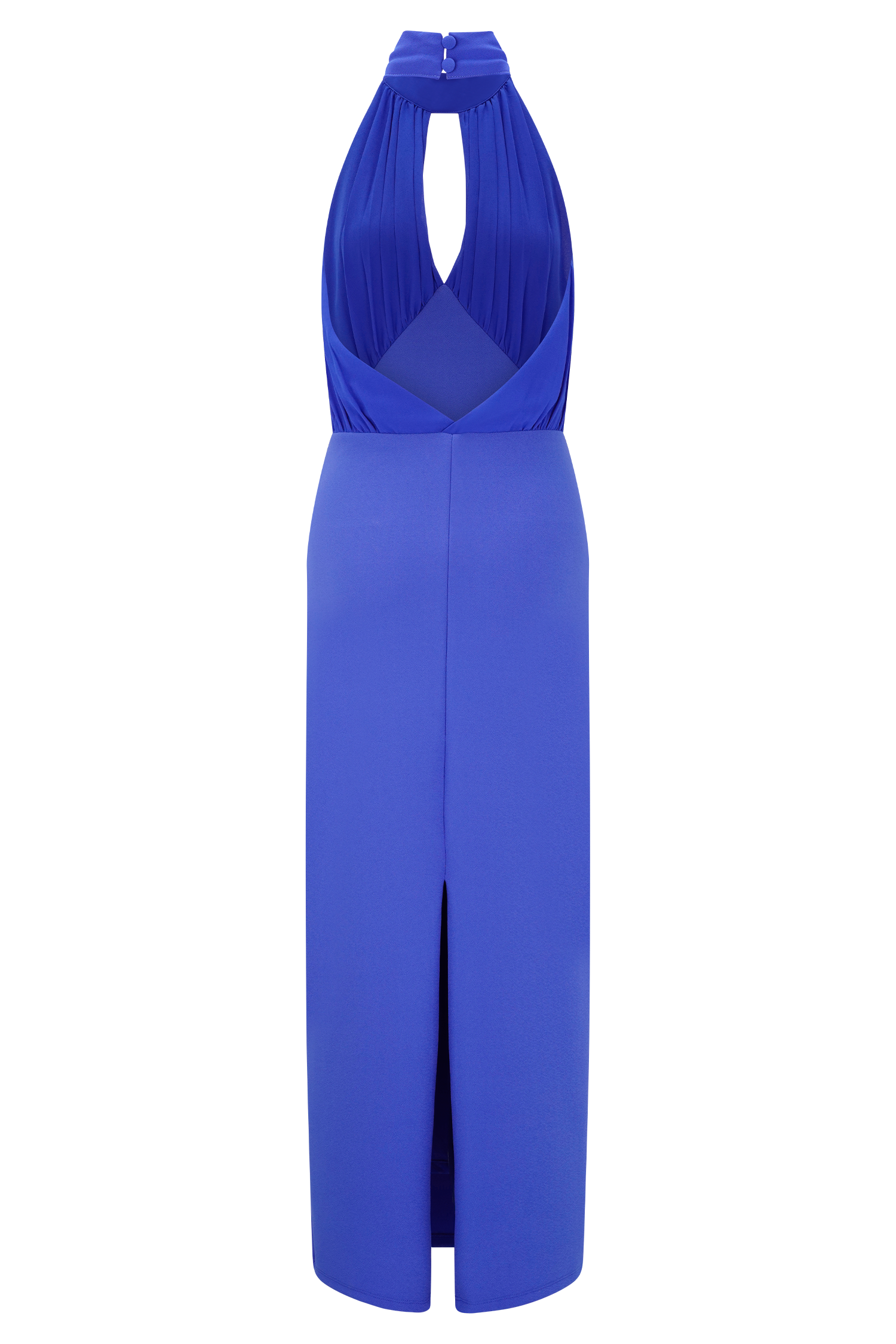 Mierah Halter Midi Dress - Cobalt Blue #6