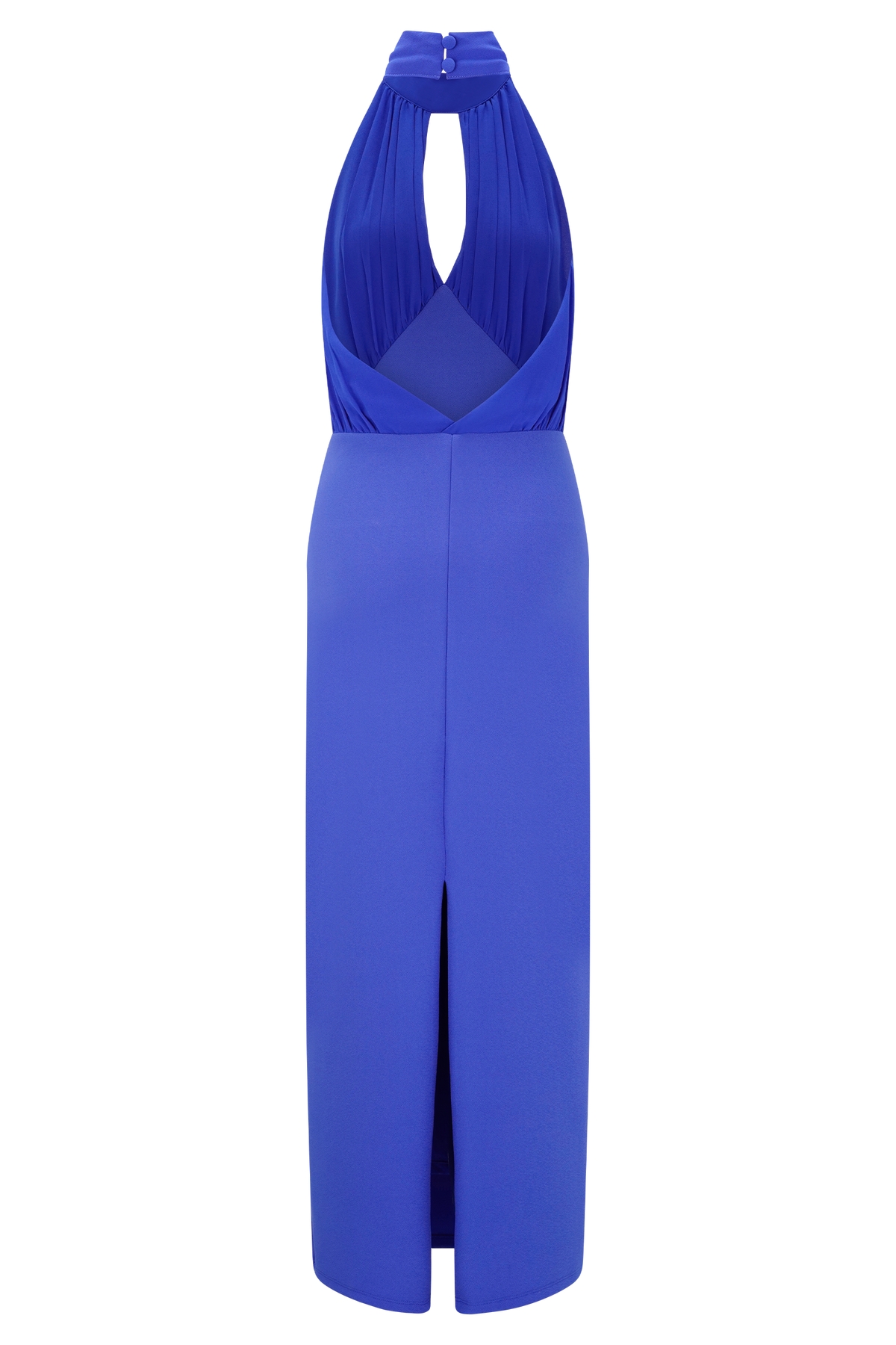 Mierah Halter Midi Dress - Cobalt Blue #6