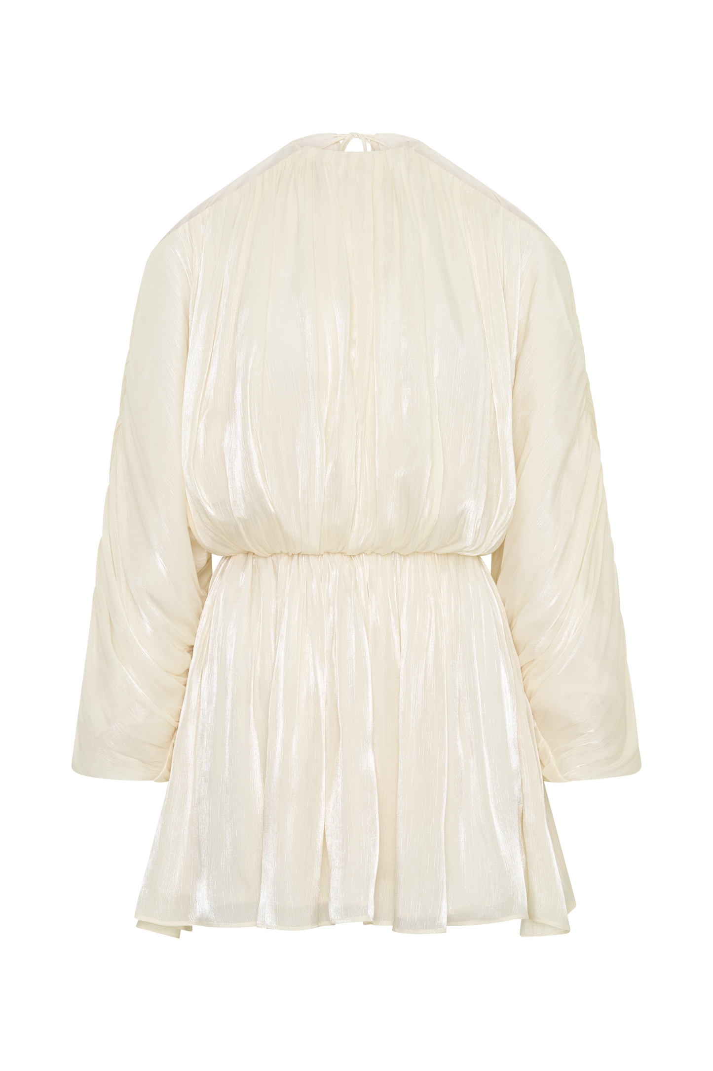 Minna Halter Mini Dress - Opal White