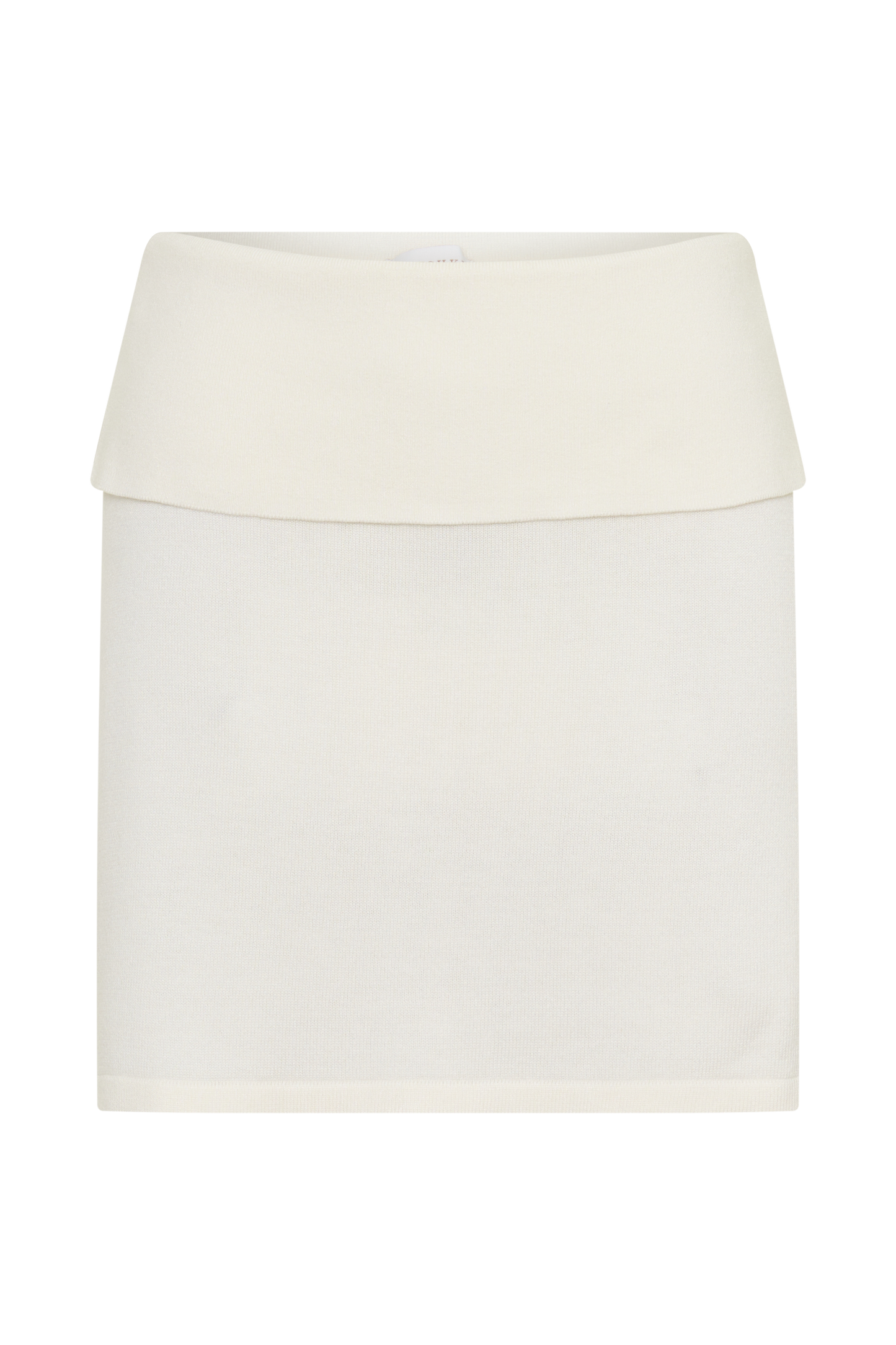 Misty Mid Rise Knit Mini Skirt - Ivory