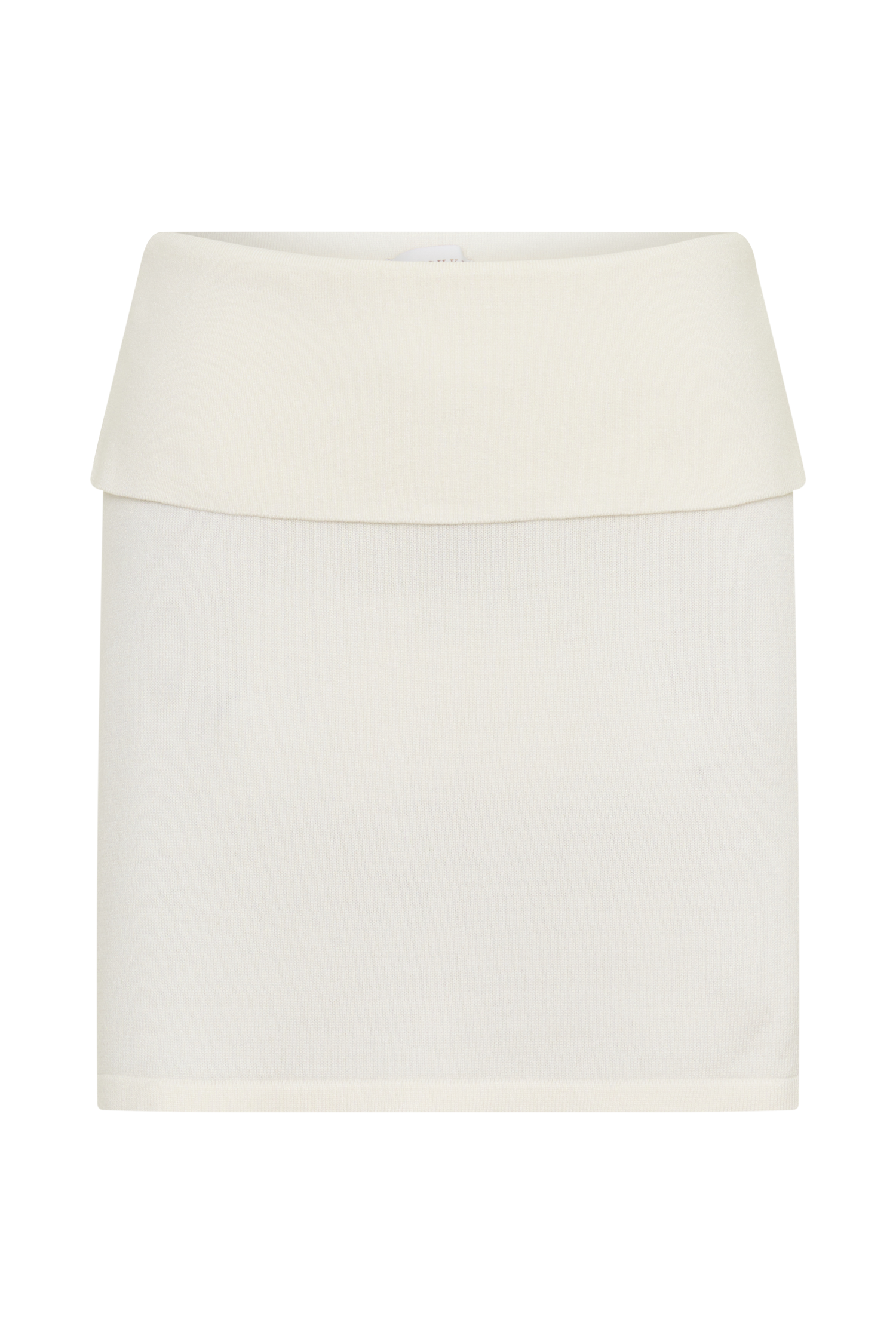 Misty Mid Rise Knit Mini Skirt - Ivory #11