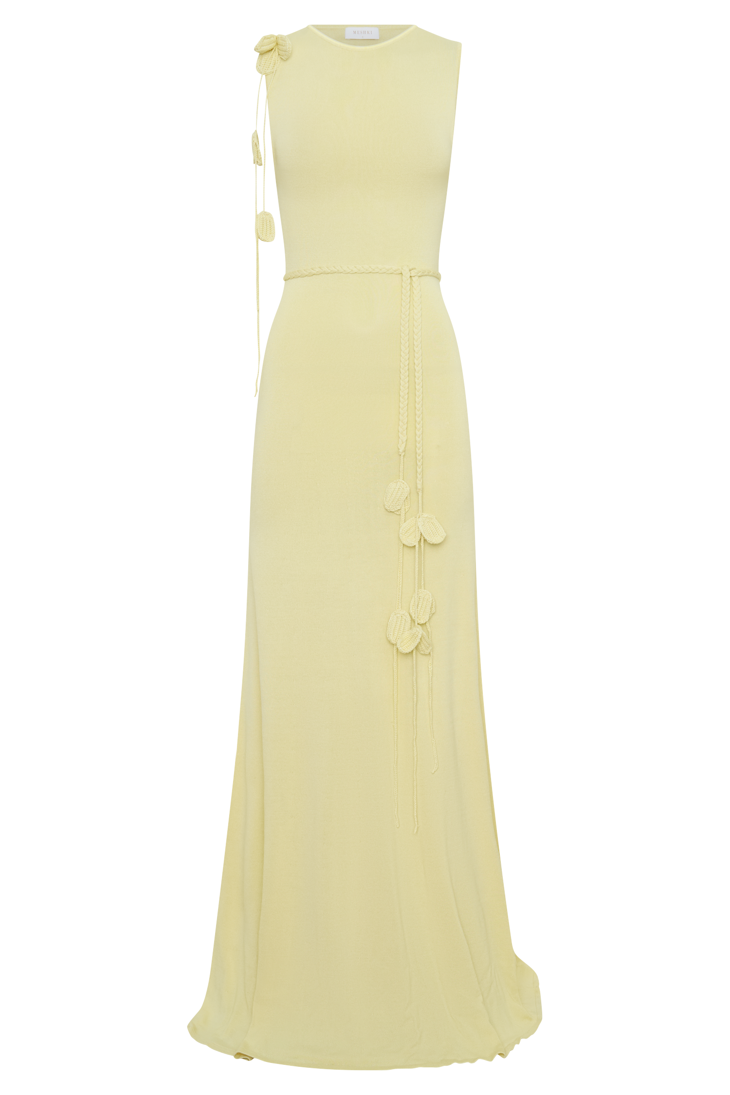 Monay Tulip Maxi Dress - Lemon #7