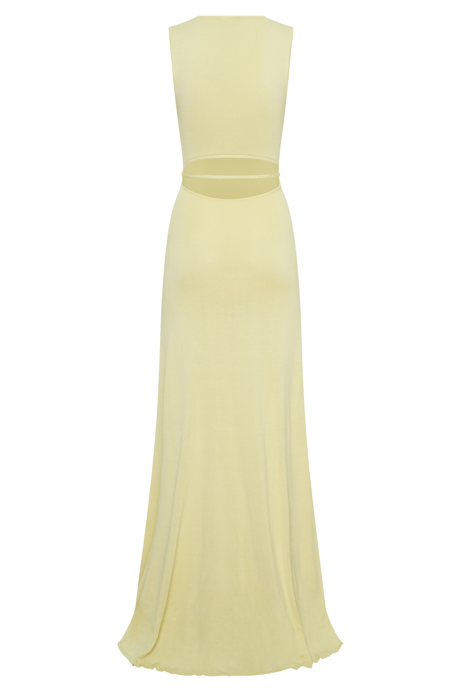 Monay Tulip Maxi Dress - Lemon #6