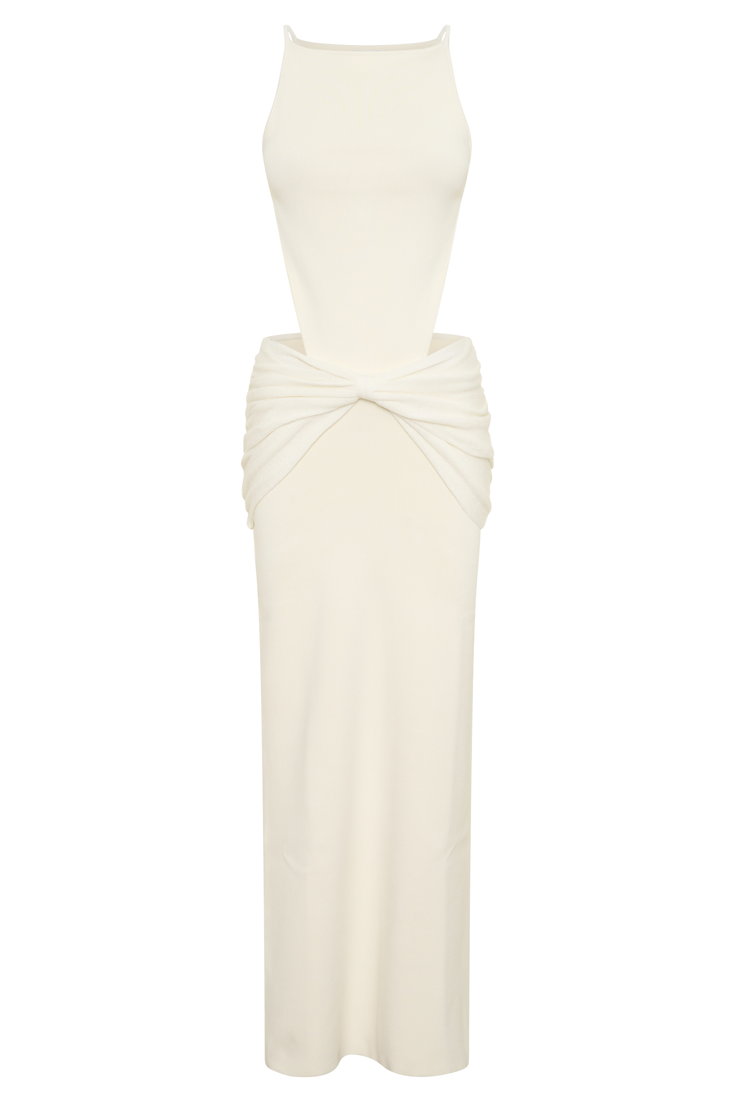 Nathaelie Sleeveless Maxi Dress - White #9