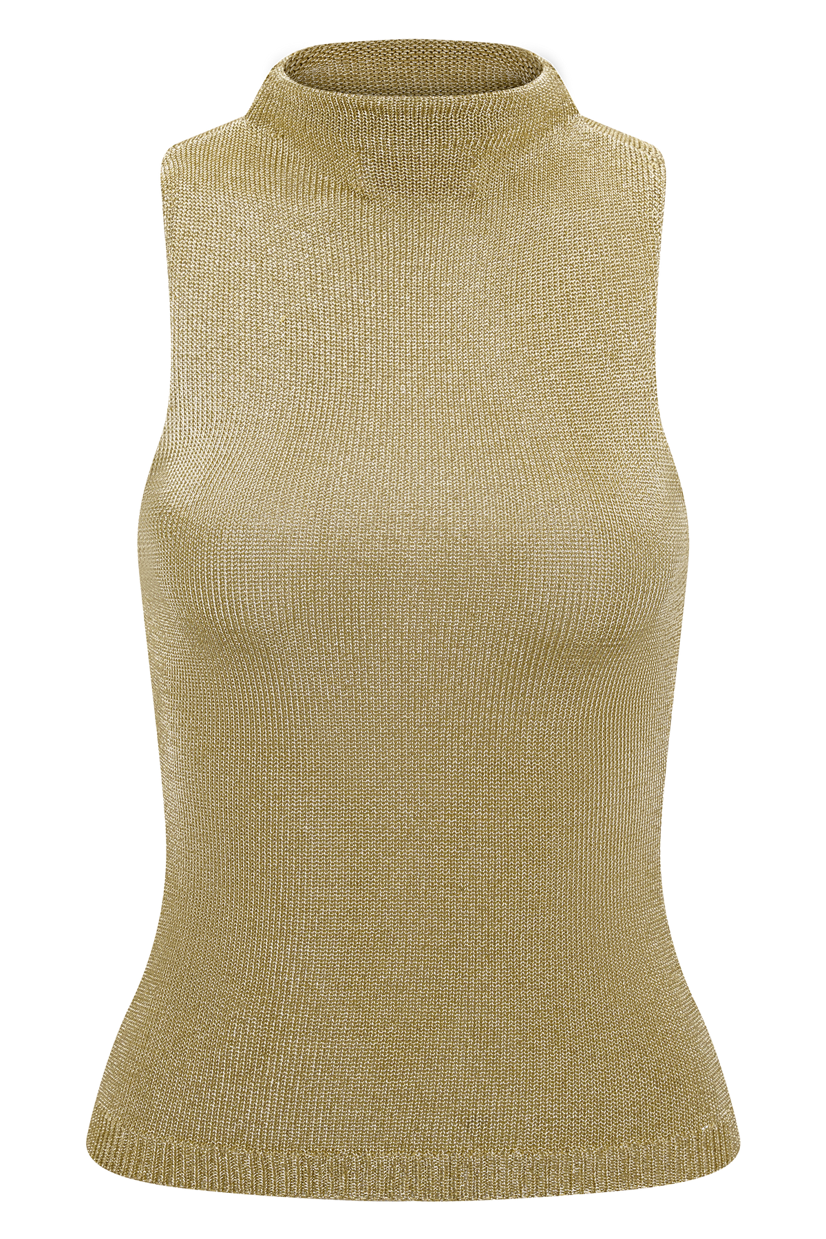 Nikki Lurex Top With Hardware - Gold #11