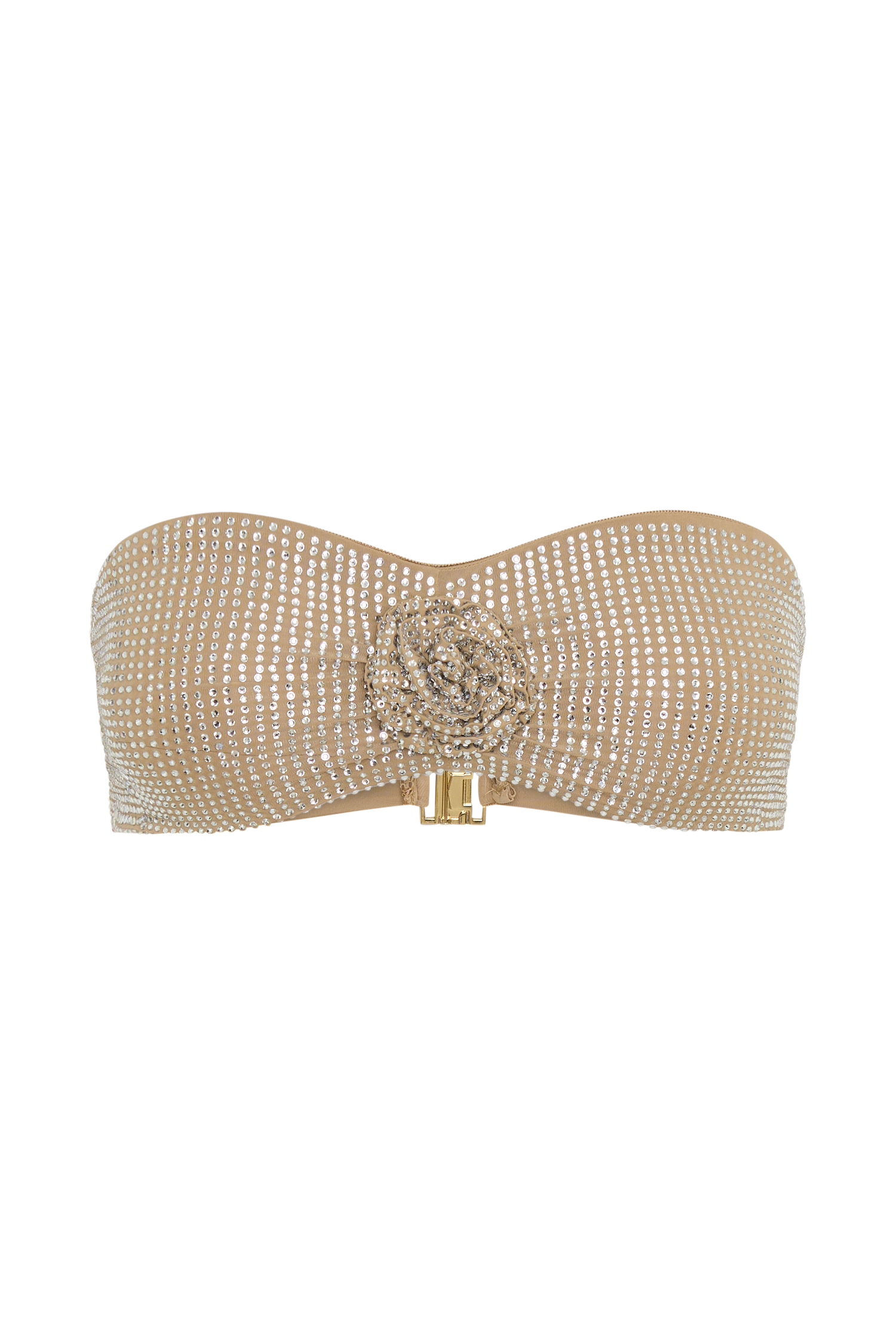 Noreen Rose Diamante Bikini Top - Nude #14