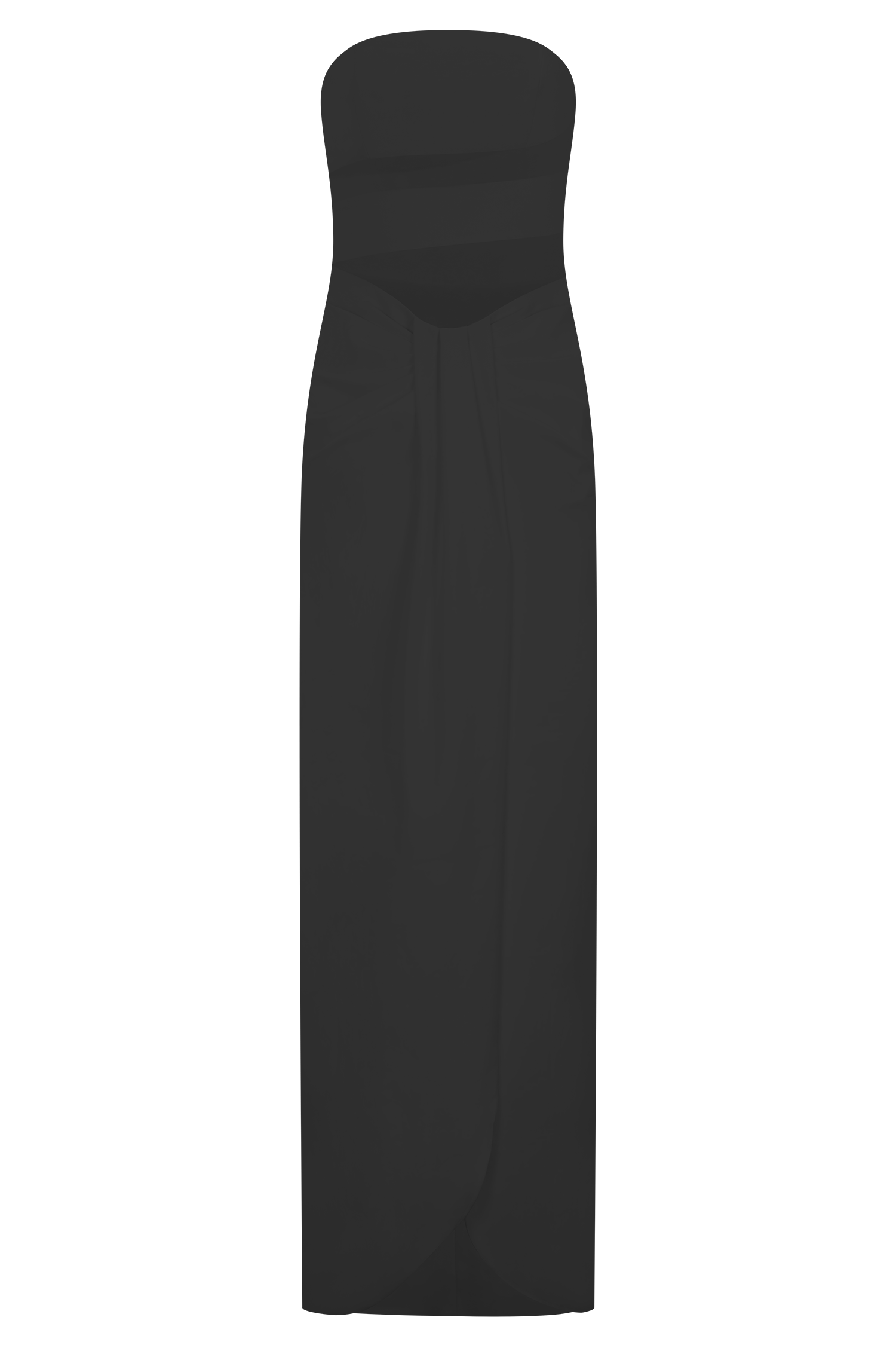 Paulina Cut Out Strapless Maxi Dress - Black #8