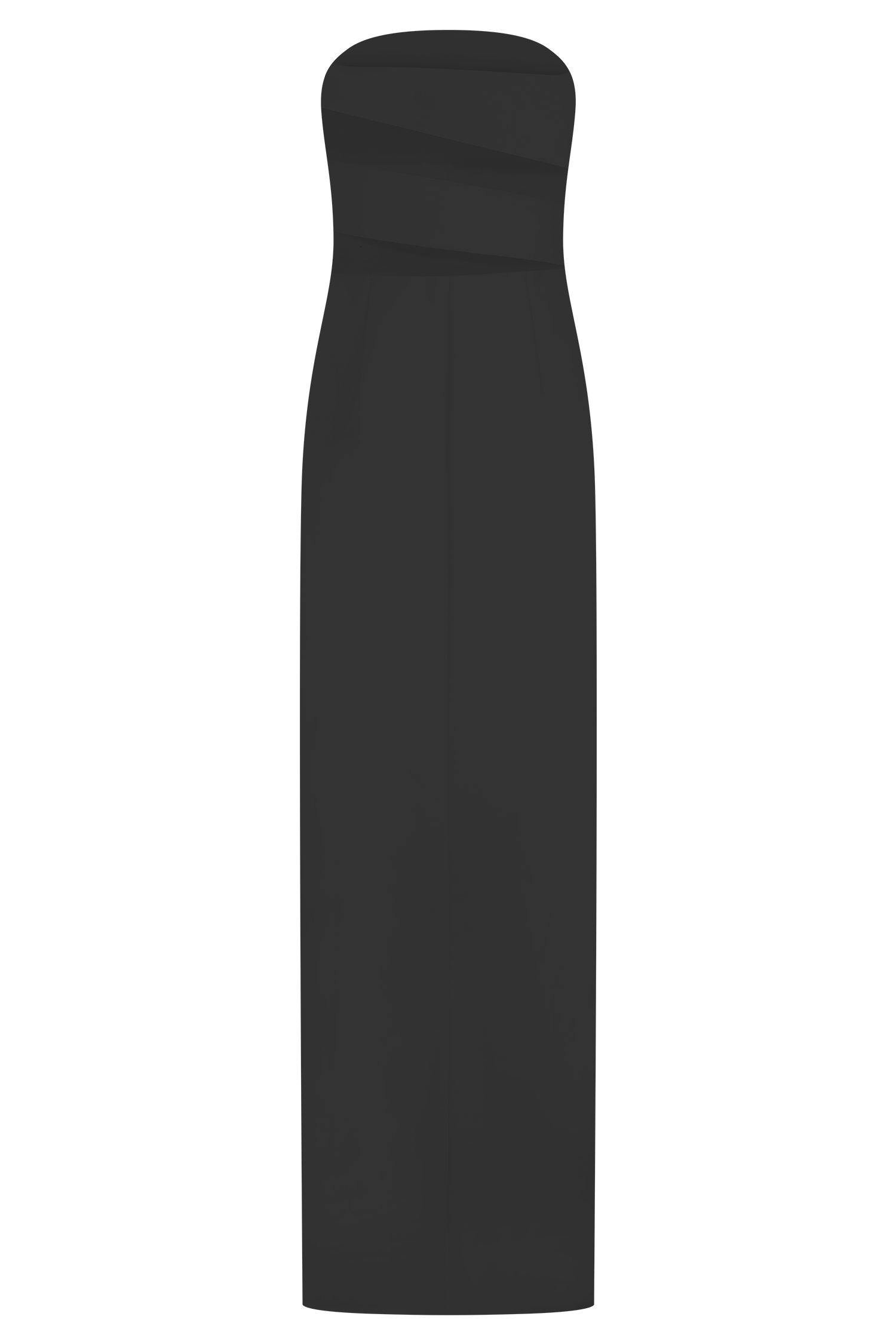 Paulina Cut Out Strapless Maxi Dress - Black #7