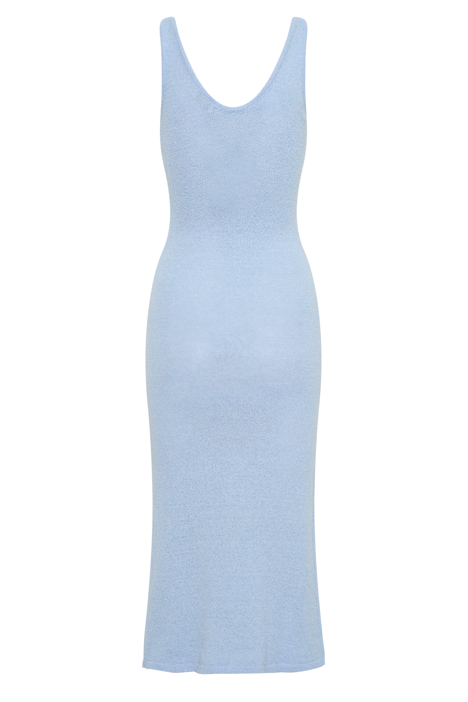 Rachael Knit Midi Dress - Light Blue #7