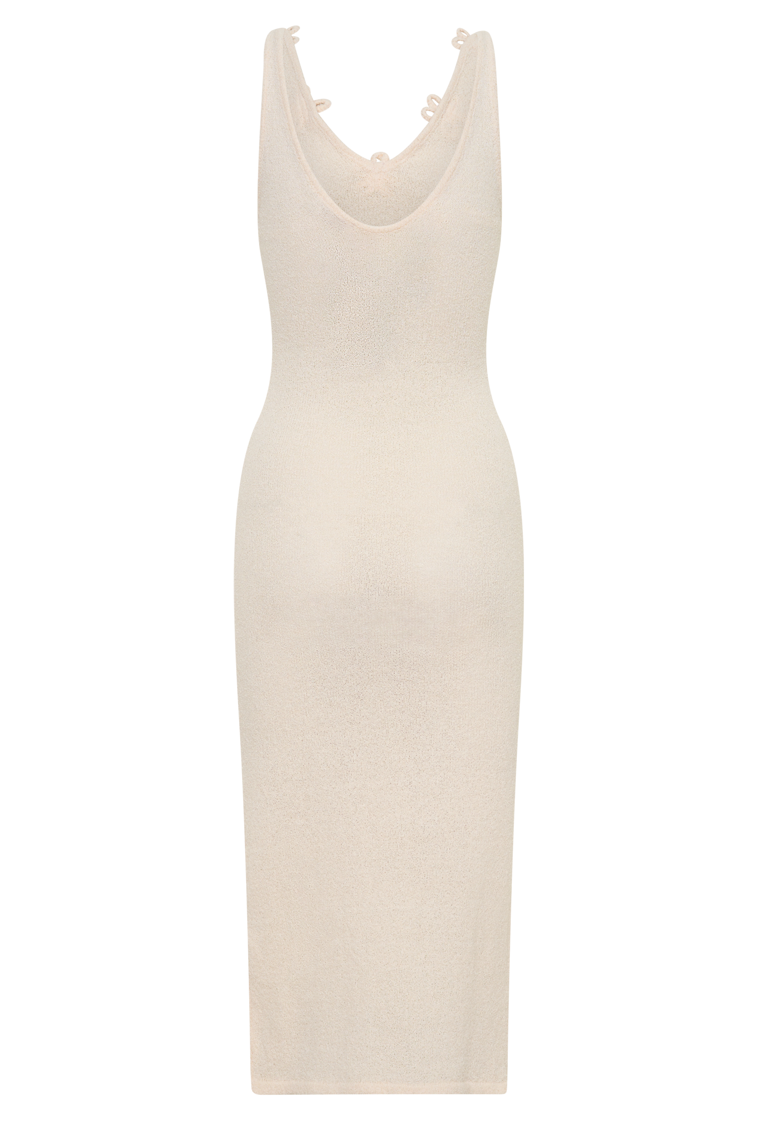Rachael Knit Midi Dress - Nude #8