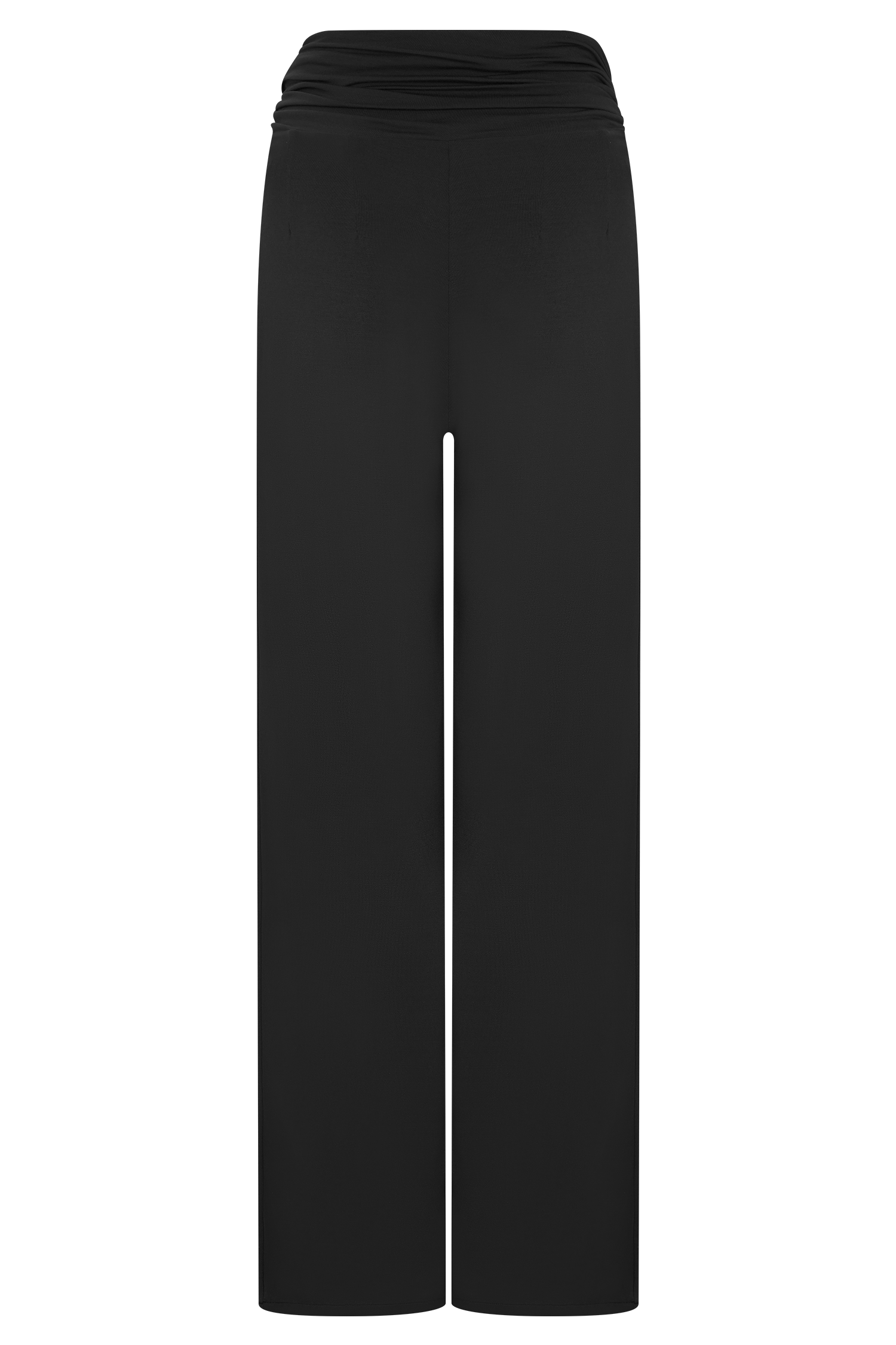 Ramona Modal Straight Leg Pant - Black #7