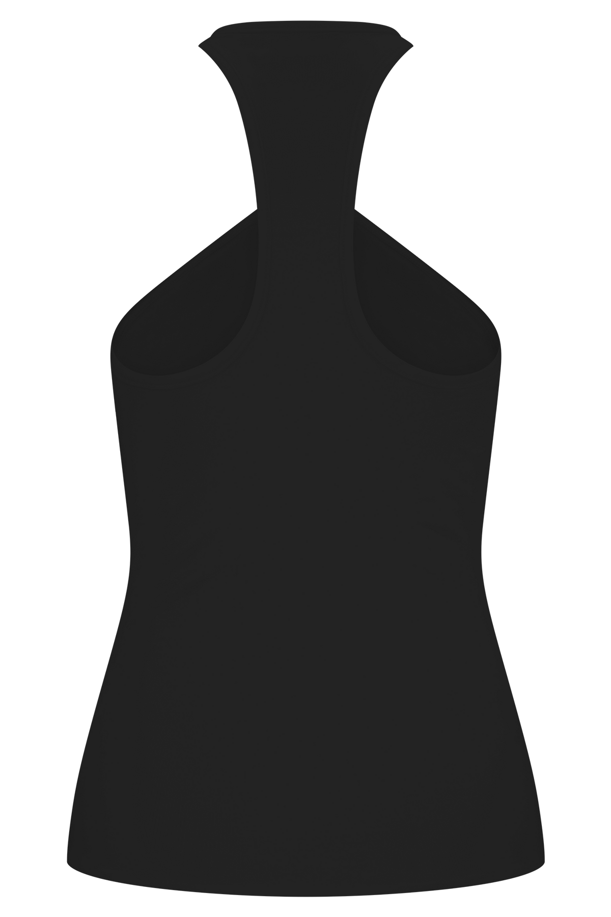 Ramona Modal Tank Top With Hardware - Black