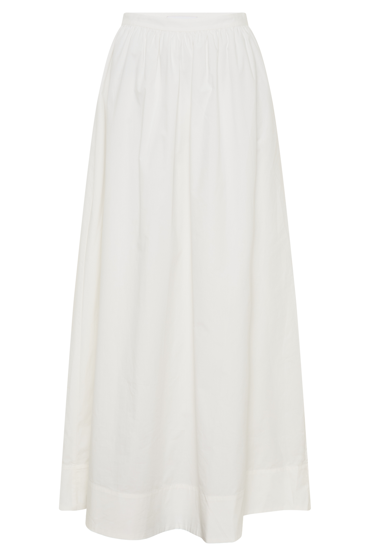 River Gathered Maxi Skirt - White #8