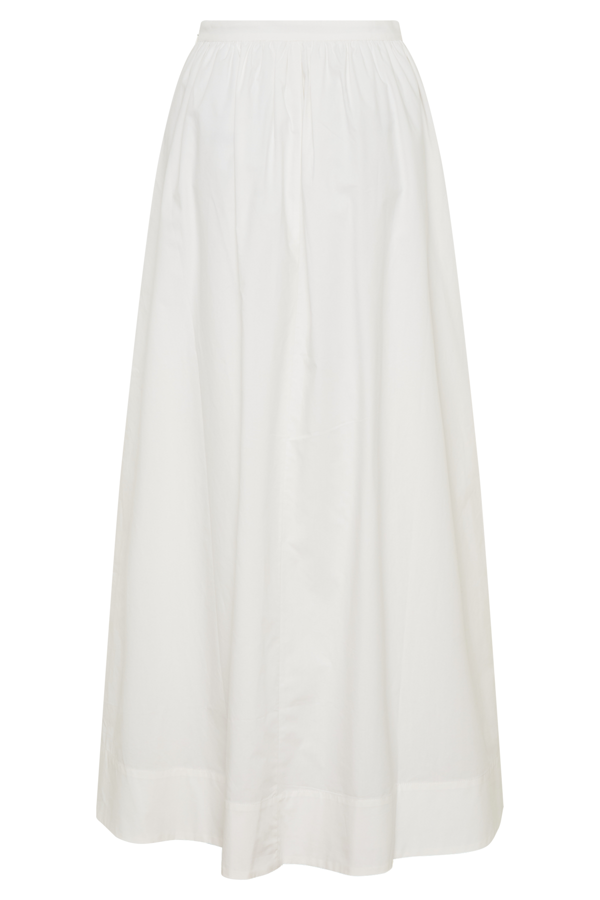River Gathered Maxi Skirt - White #7