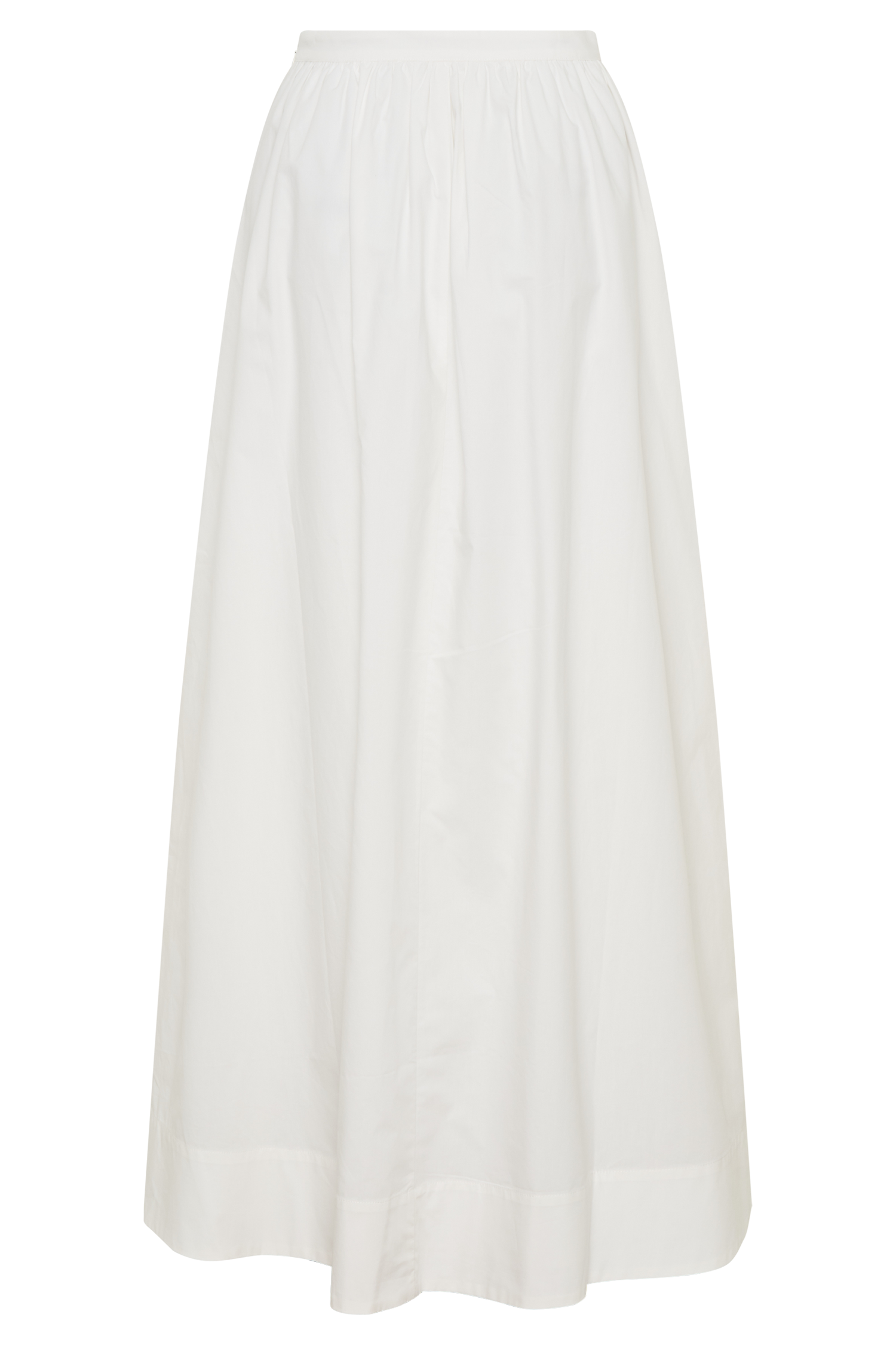 River Gathered Maxi Skirt - White #7