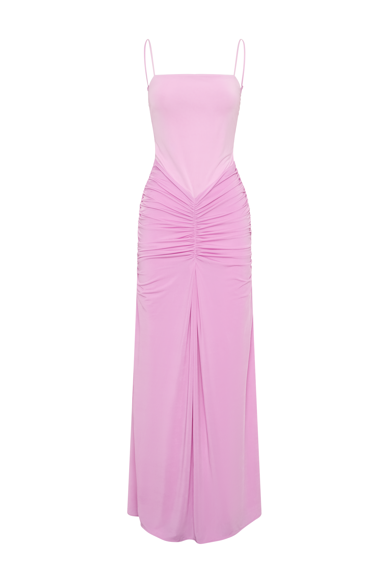 Roisin Slinky Maxi Dress - Powder Pink #7