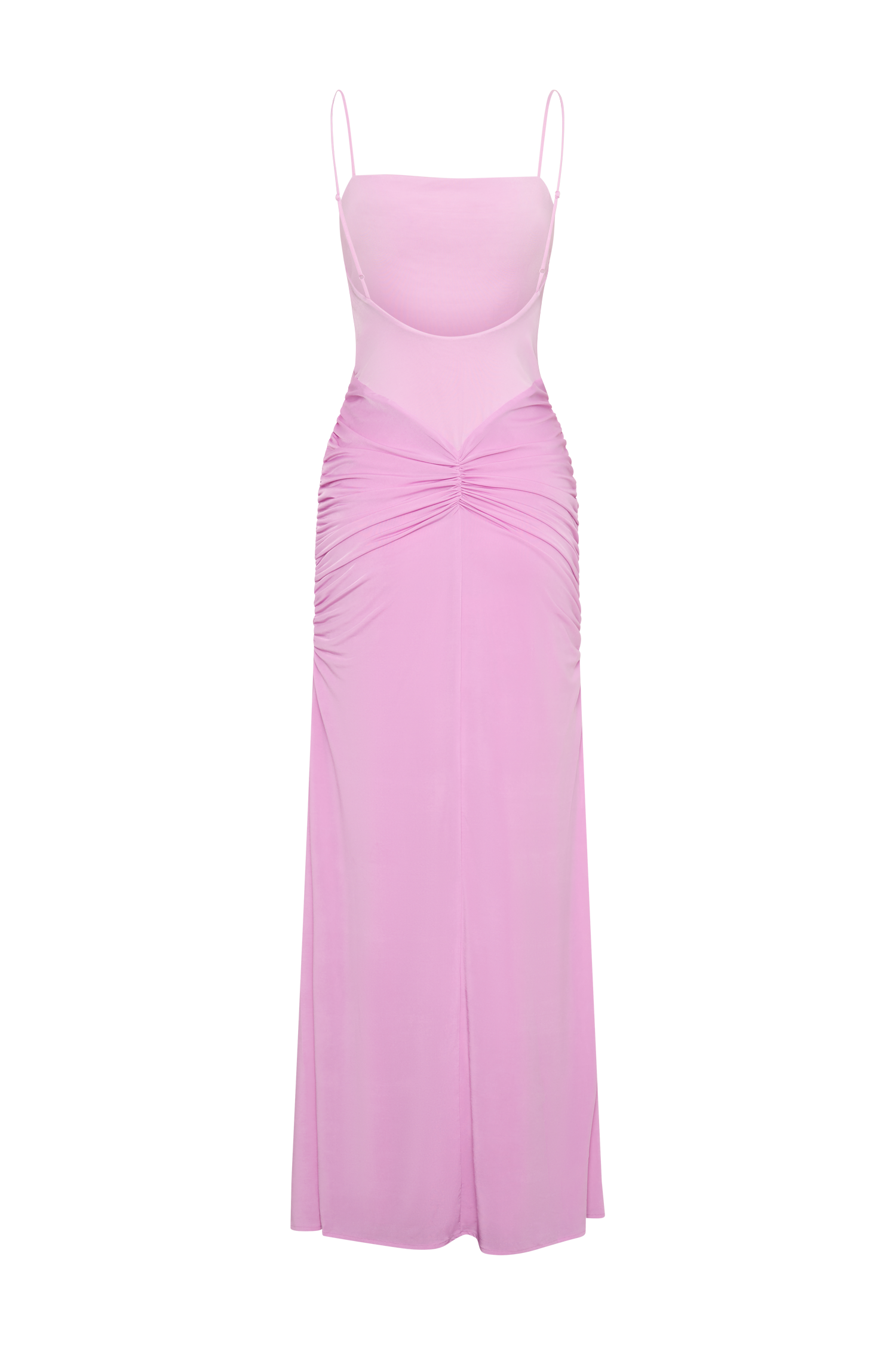 Roisin Slinky Maxi Dress - Powder Pink #6