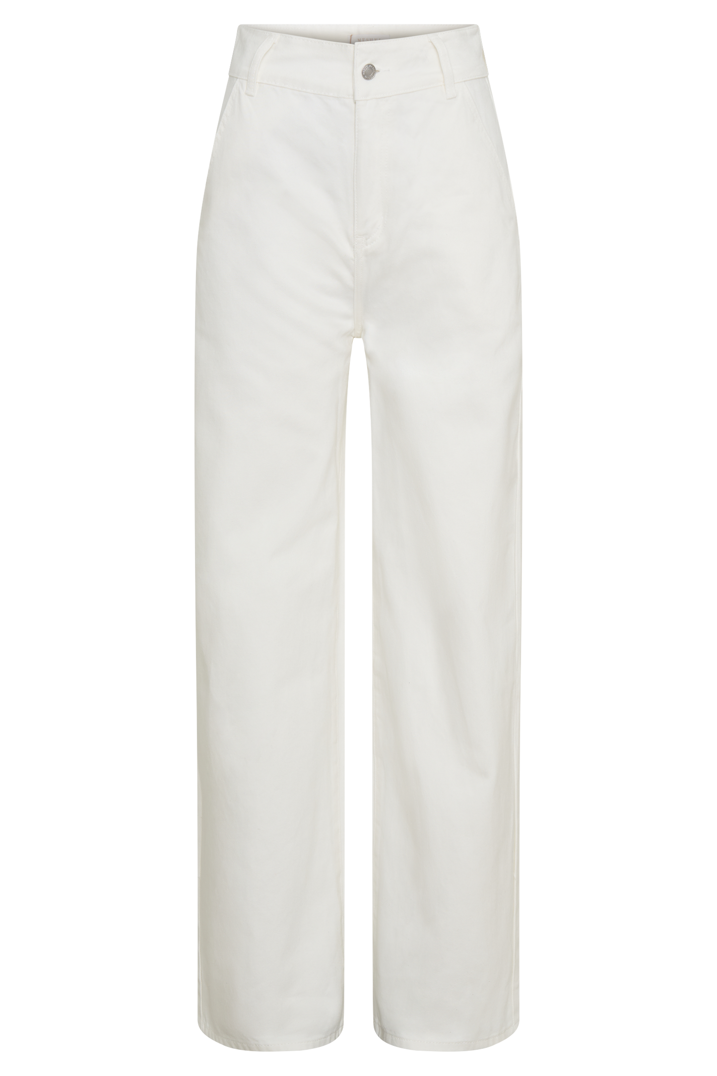 Roxy Wide Leg High Waist Denim Jeans - White